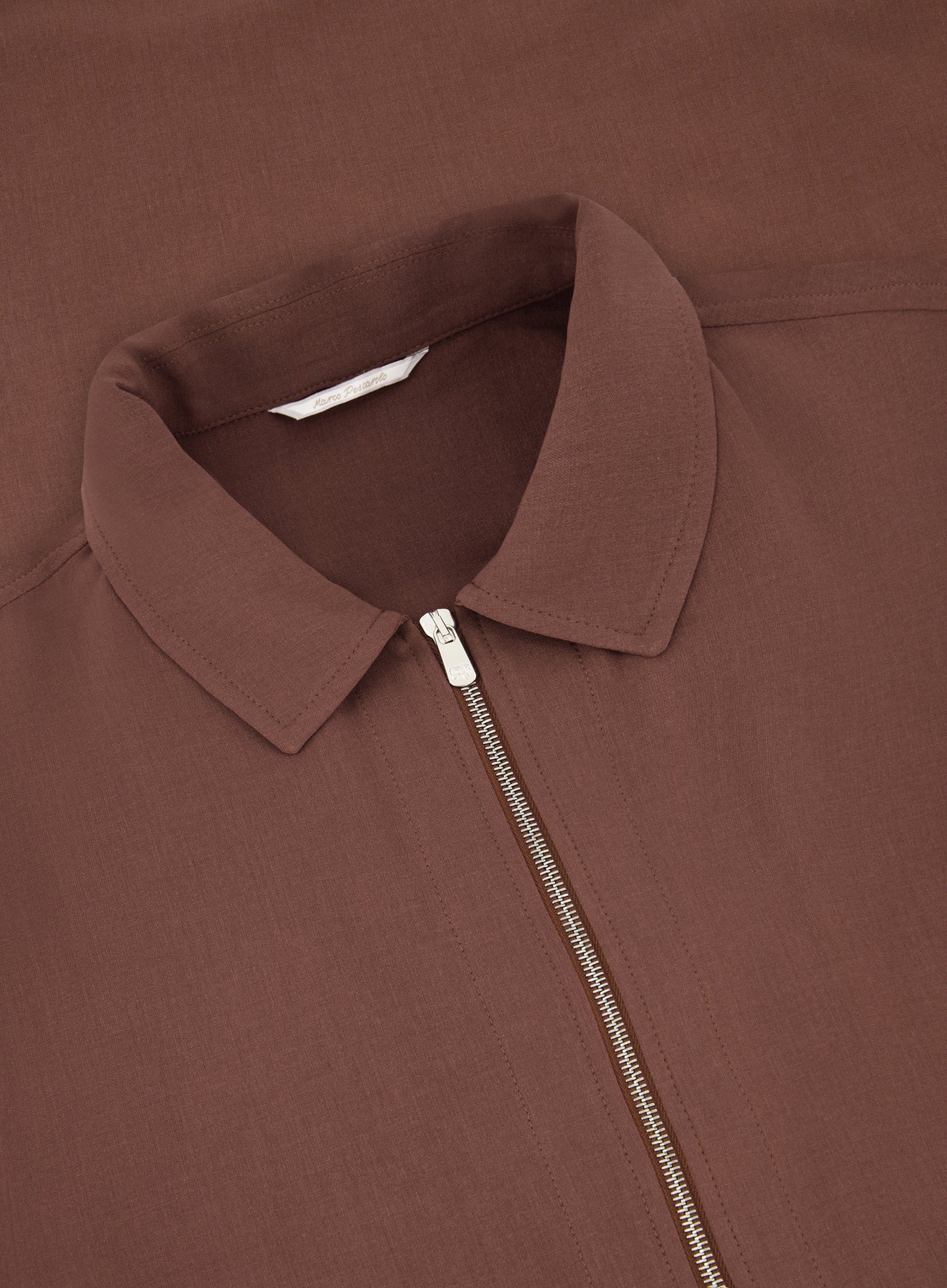 Overshirt van wol | FULL_WIDTH | Roest