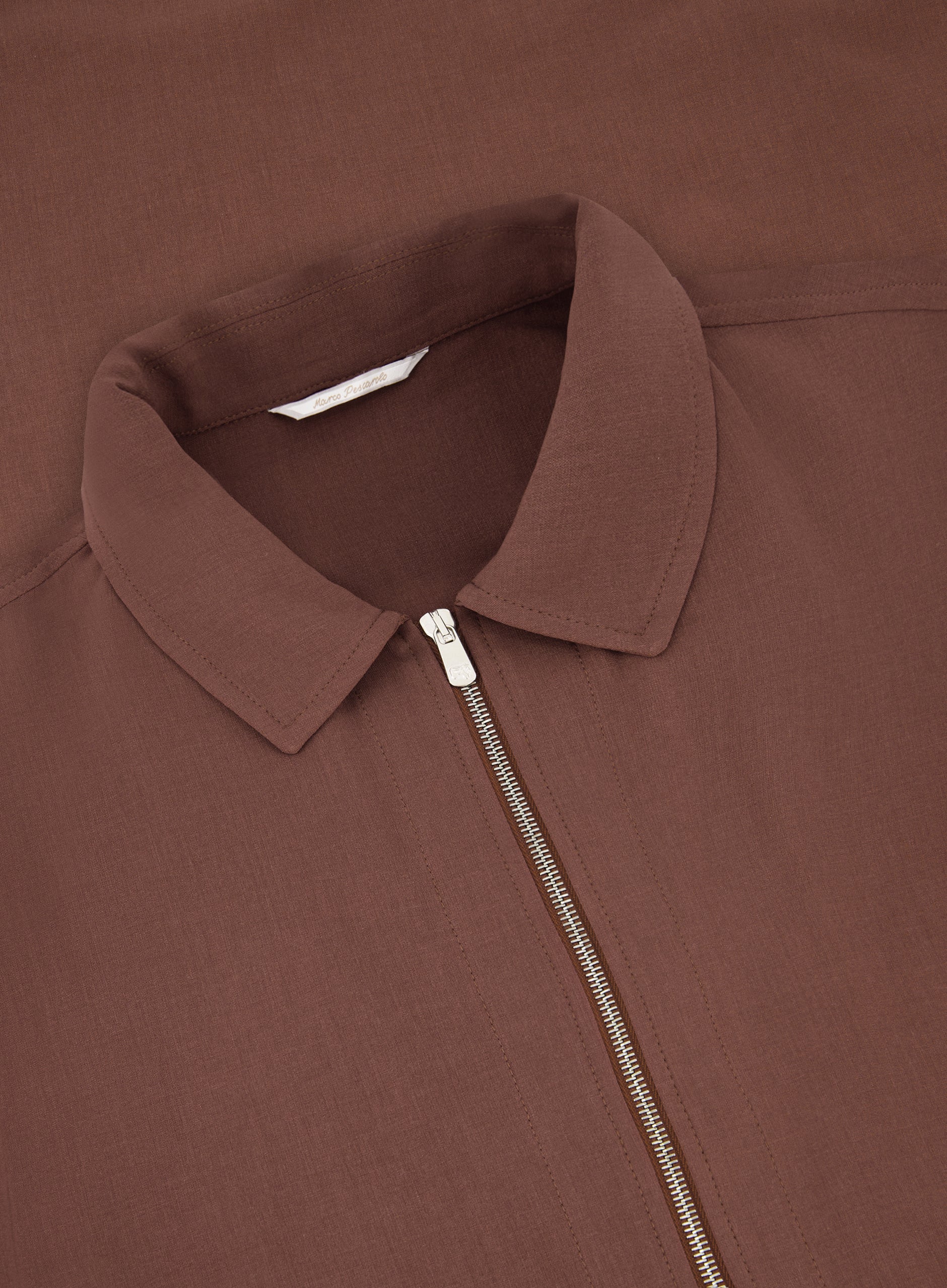 Overshirt van wol | FULL_WIDTH | Roest