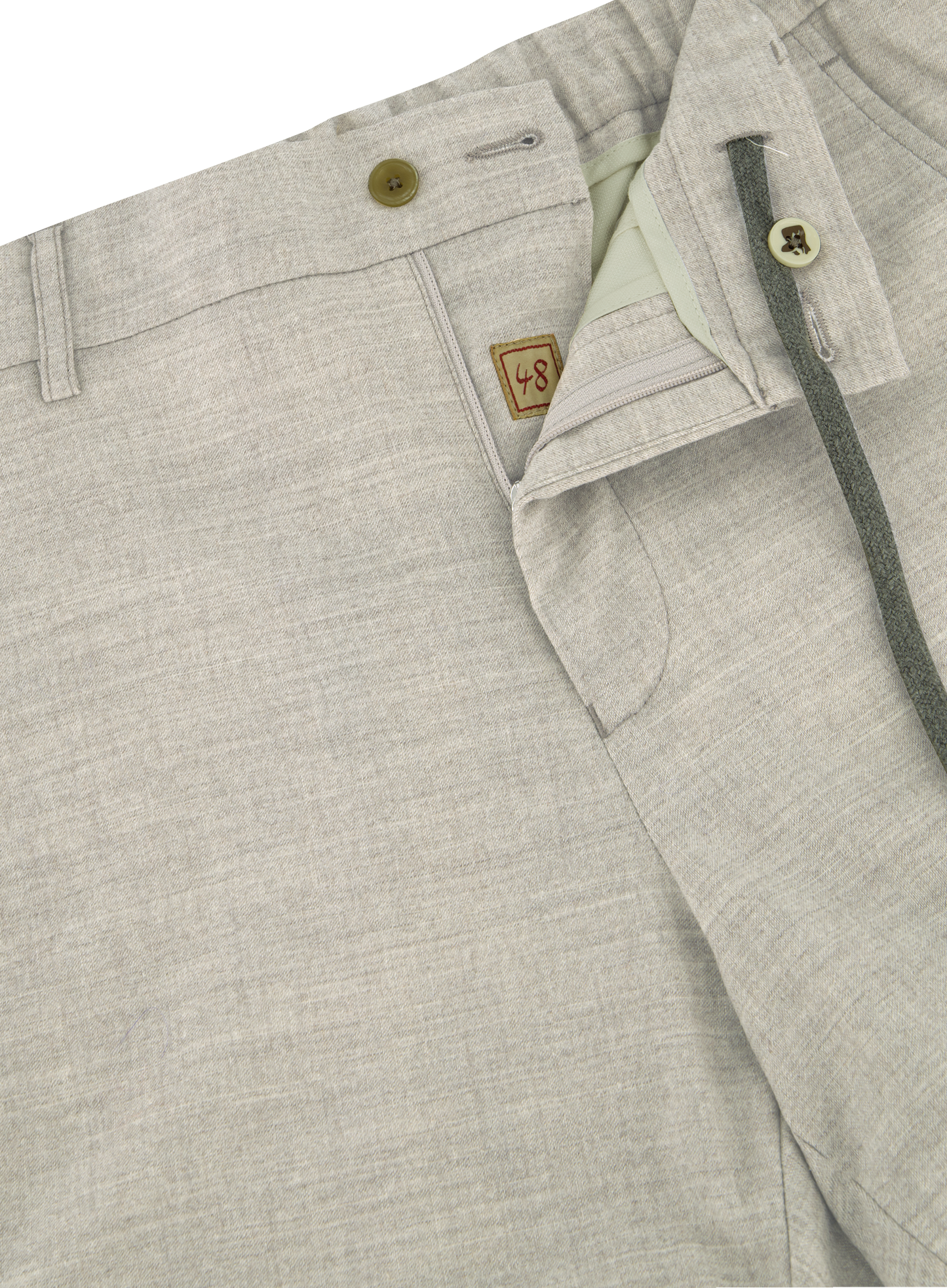 Jog pantalon van wol en cashmere | FULL_WIDTH | Beige