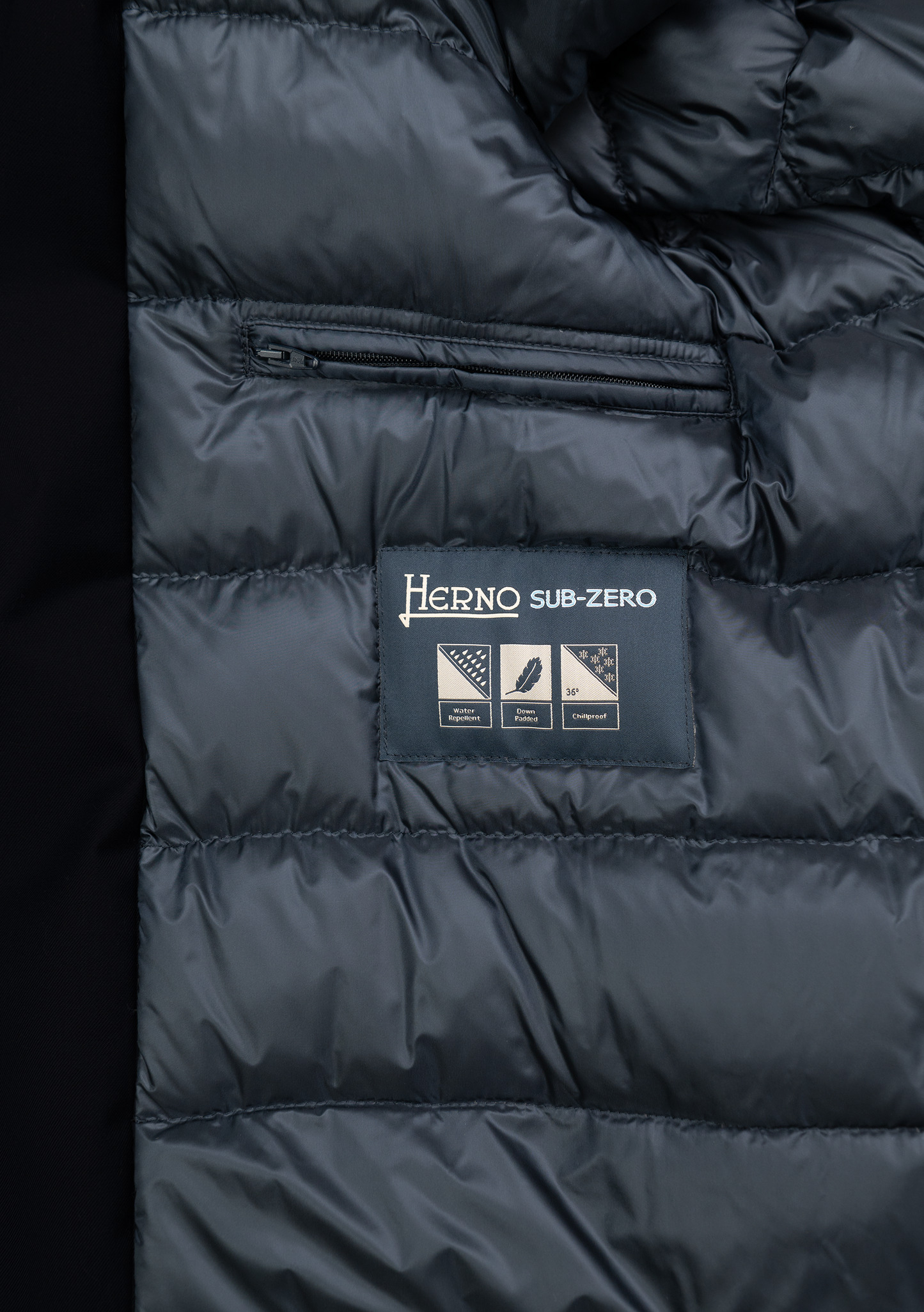 Waterafstotende parka | FULL_WIDTH | BLUE NAVY