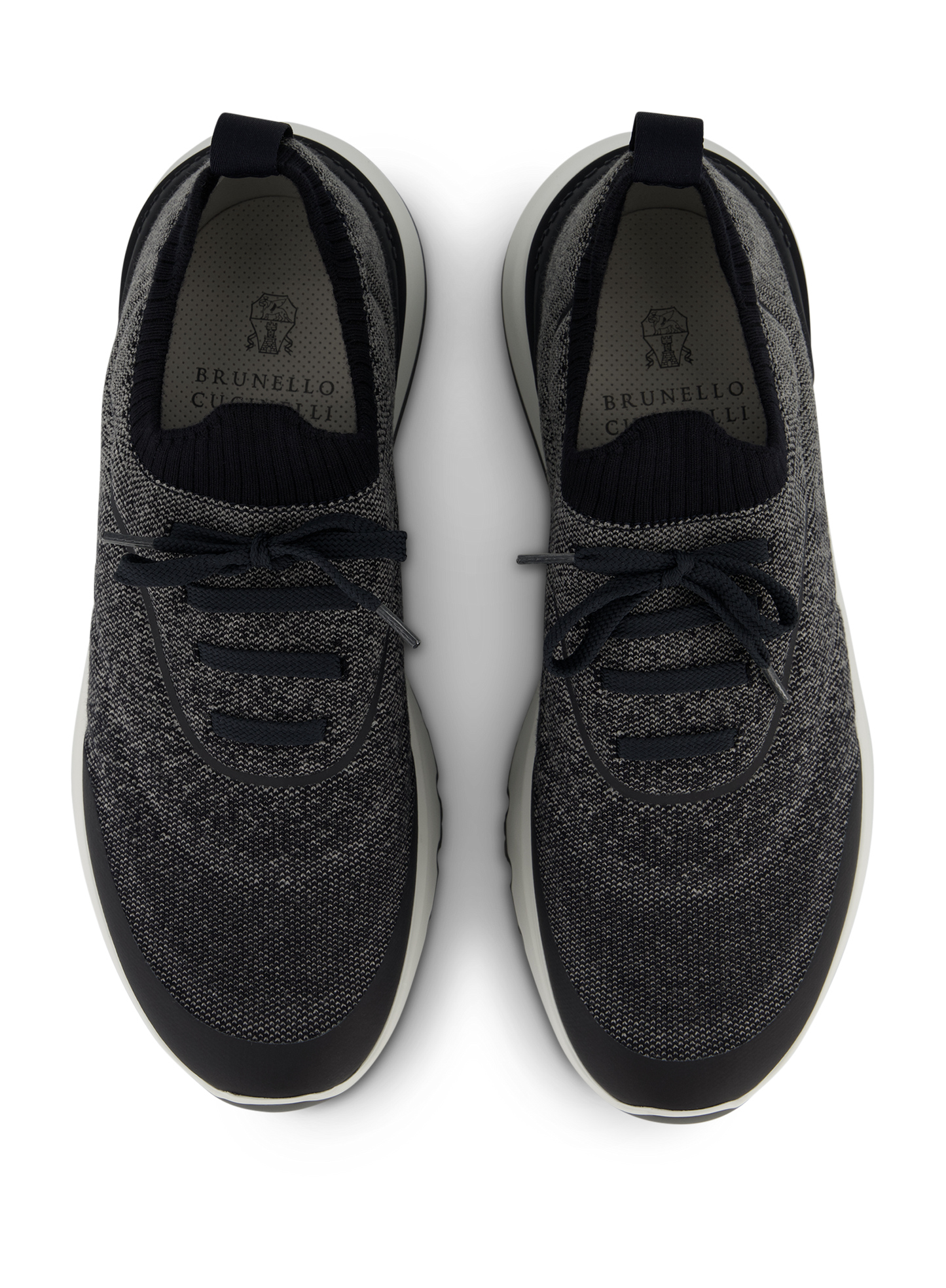 Knitted Low Top Sneakers