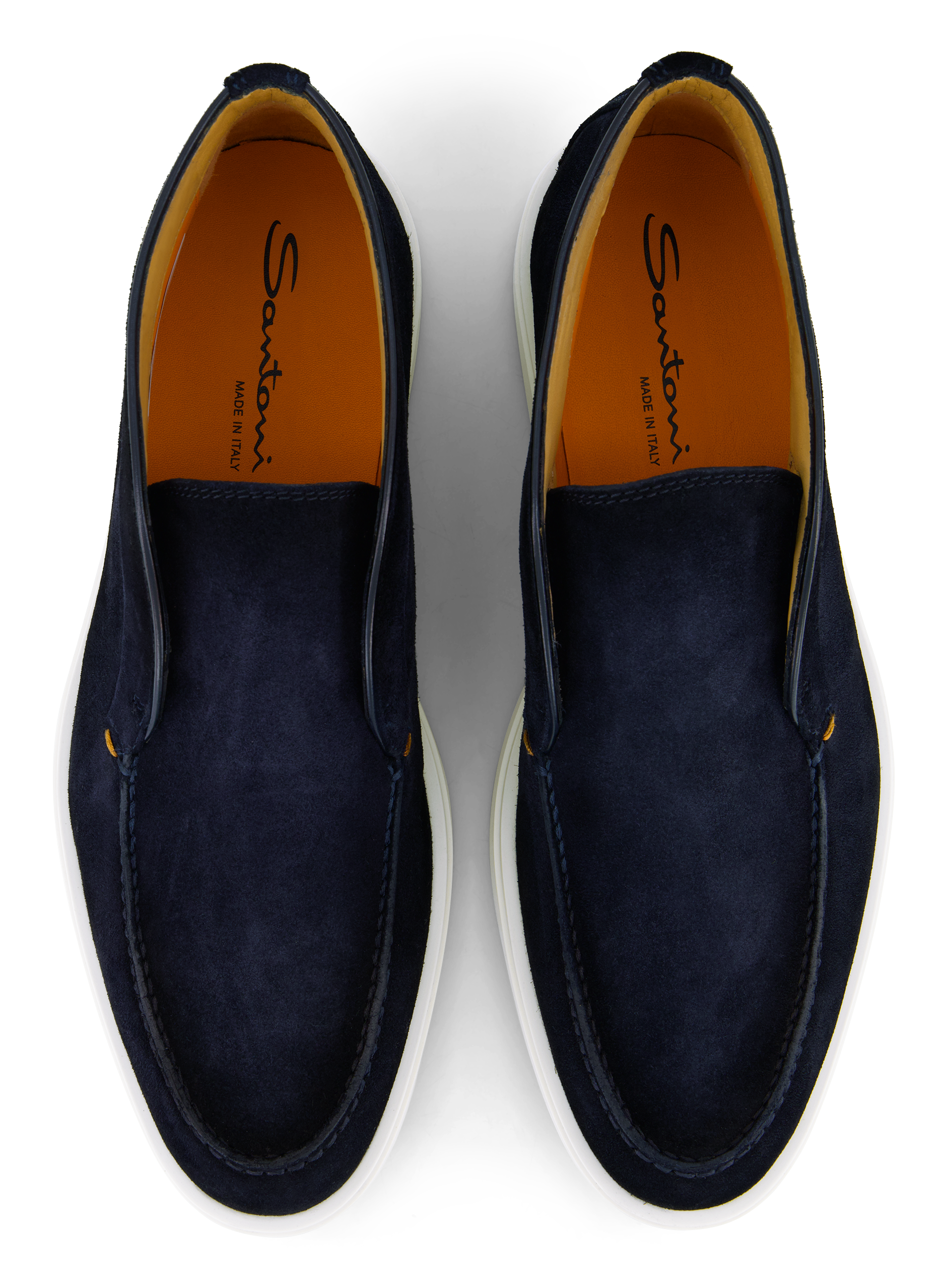 Detroit instappers van suède | BLUE NAVY