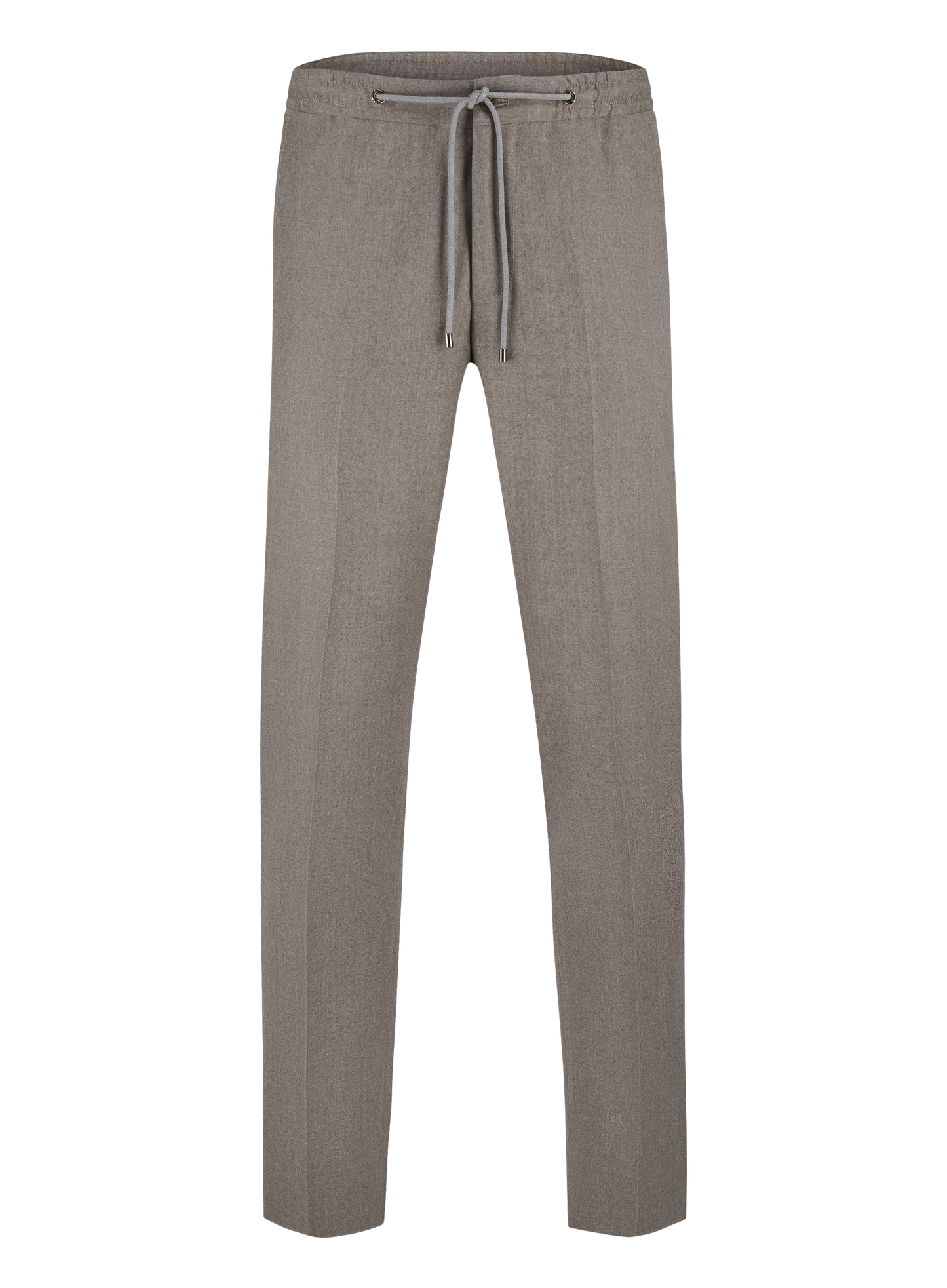 Jog pantalon van virgin wol en cashmere | TAUPE