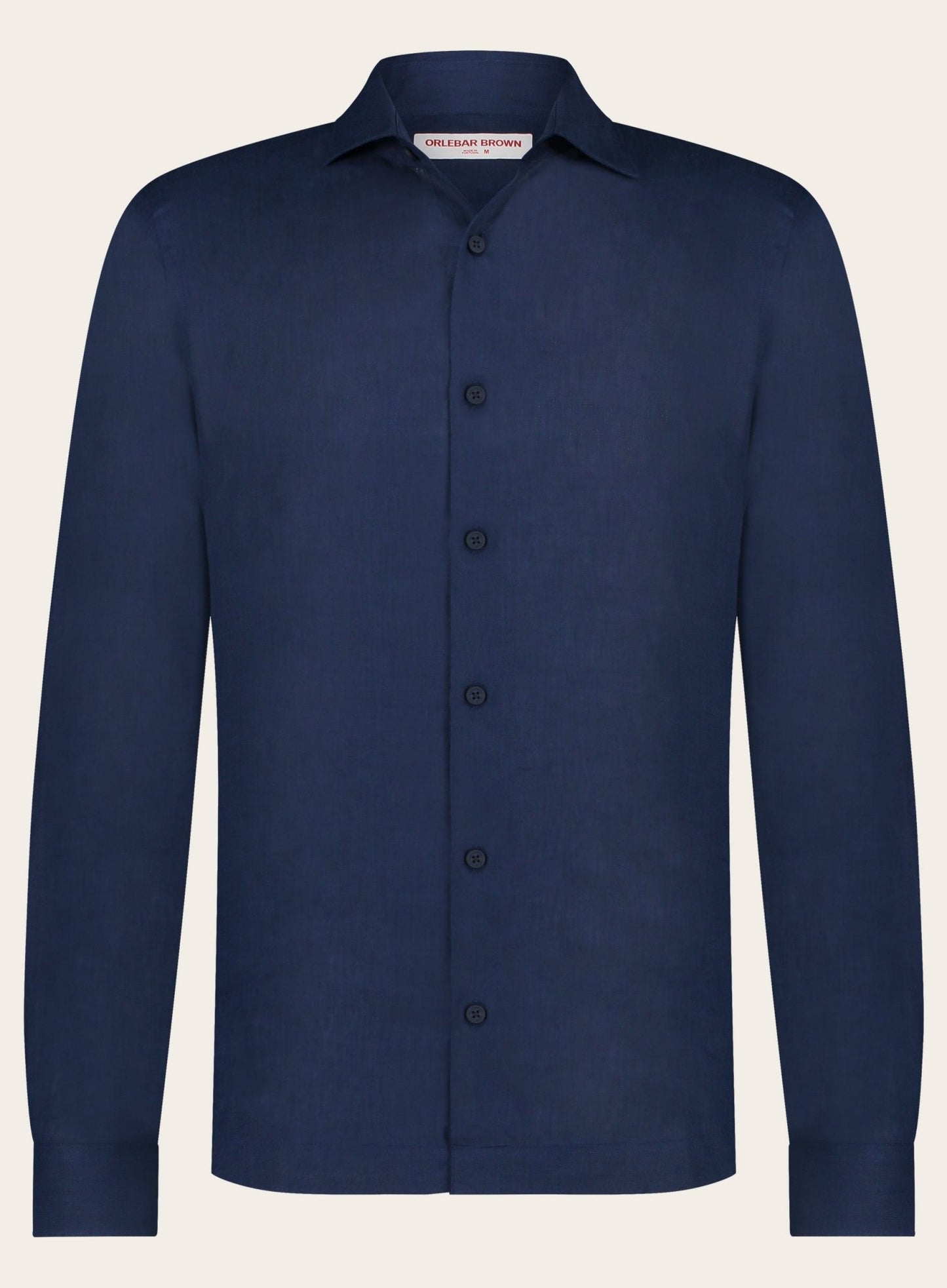 Shirt van linnen | BLUE NAVY