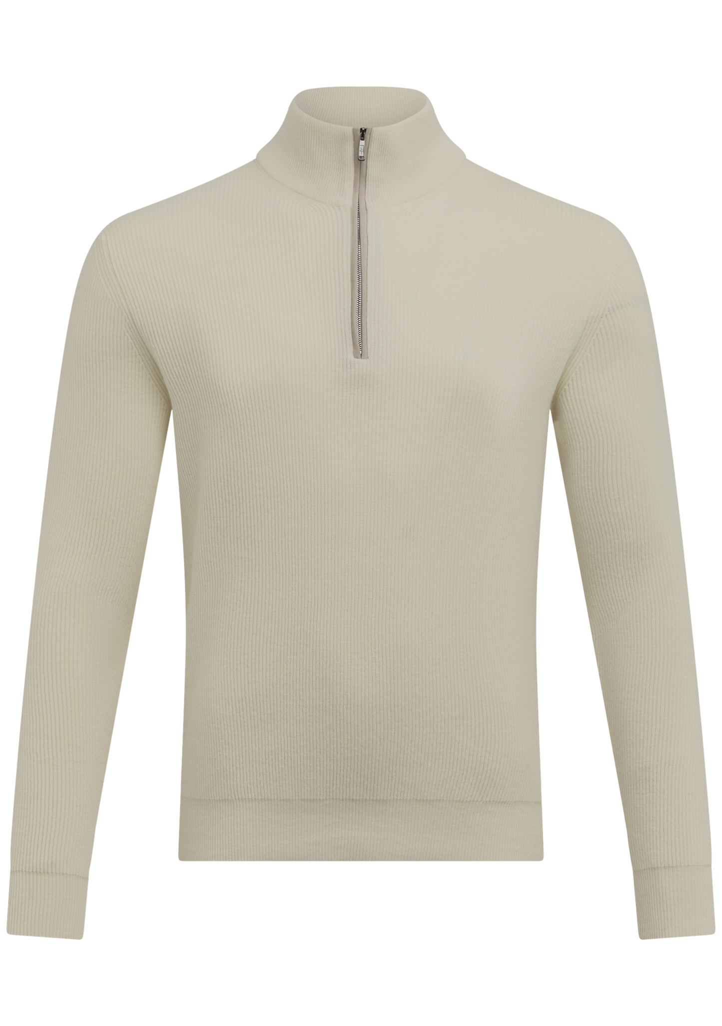 Half-zip trui van cashmere | FULL_WIDTH | Wit
