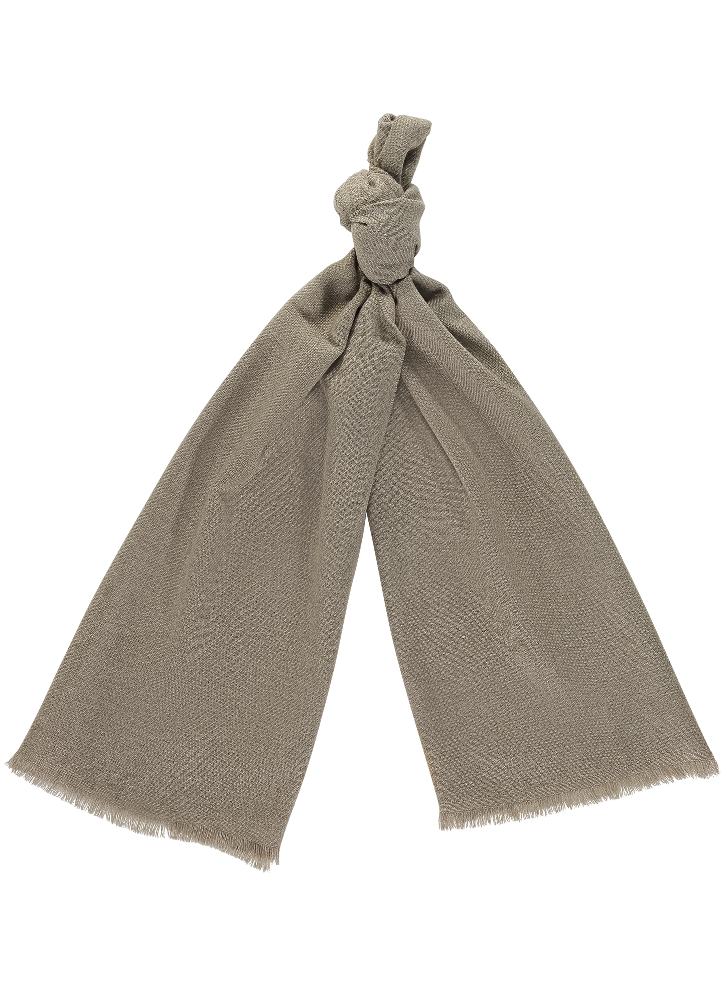 Shawl van wol | TAUPE