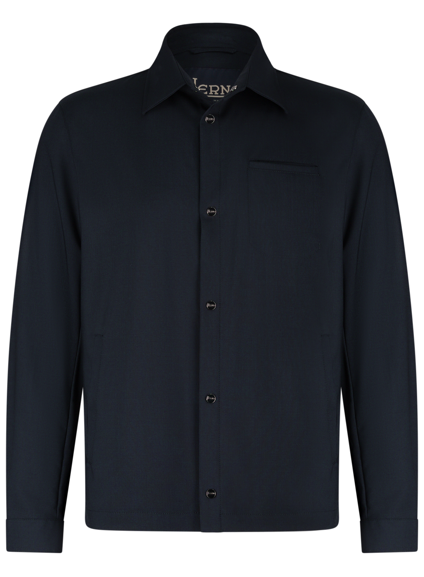 Overshirt van wol | BLUE NAVY
