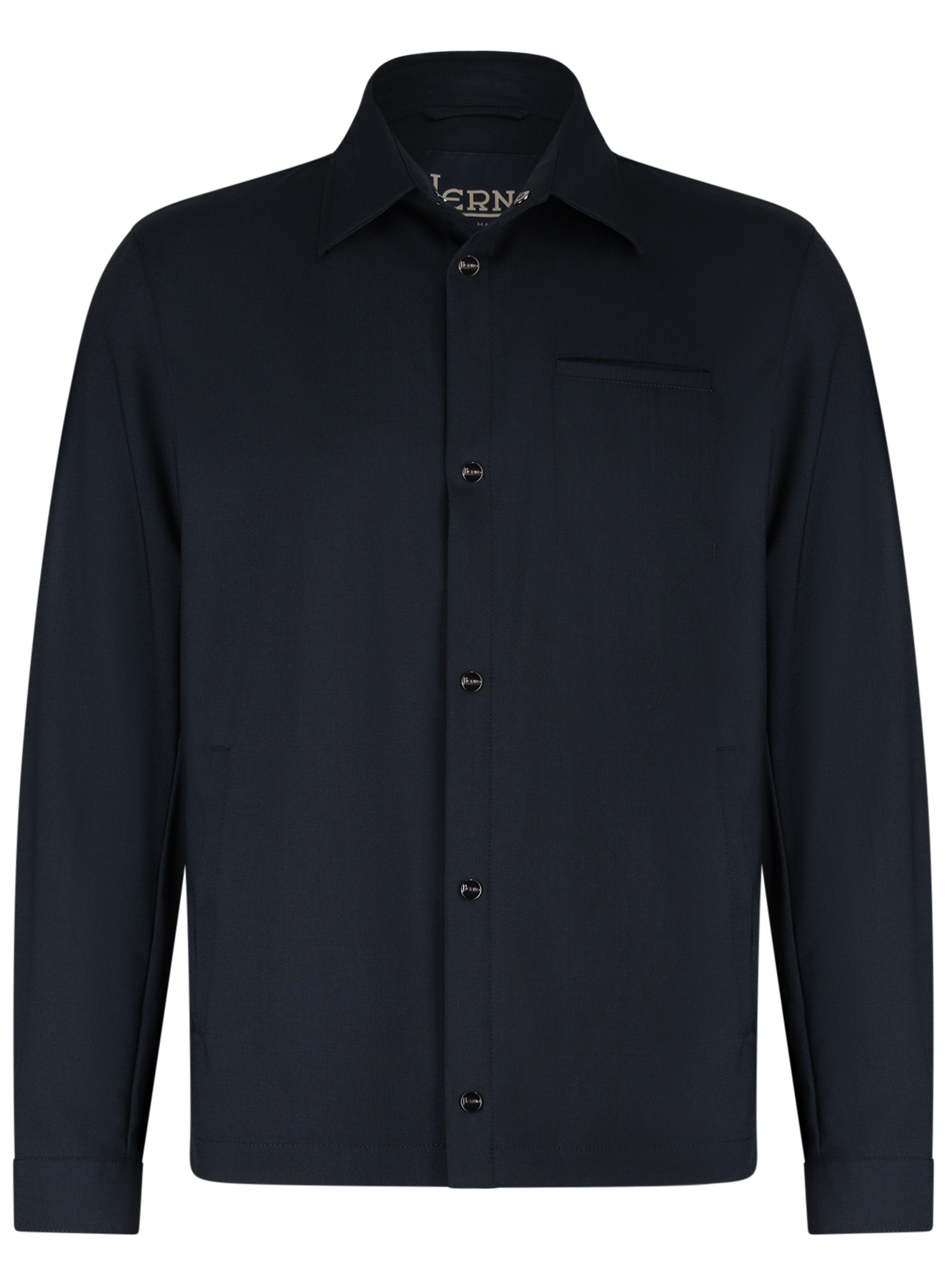 Overshirt van wol | BLUE NAVY