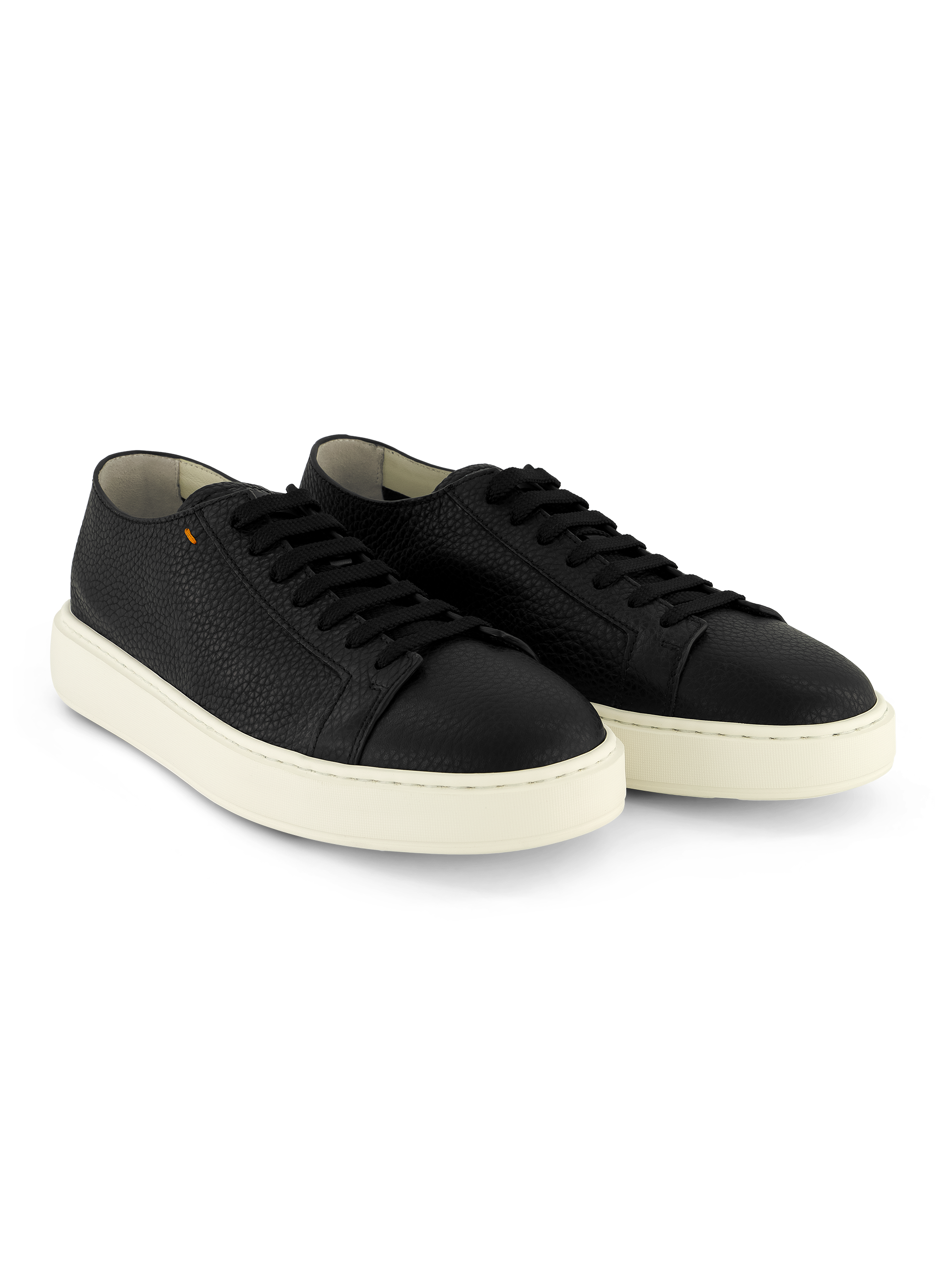Sneakers van leer | Zwart