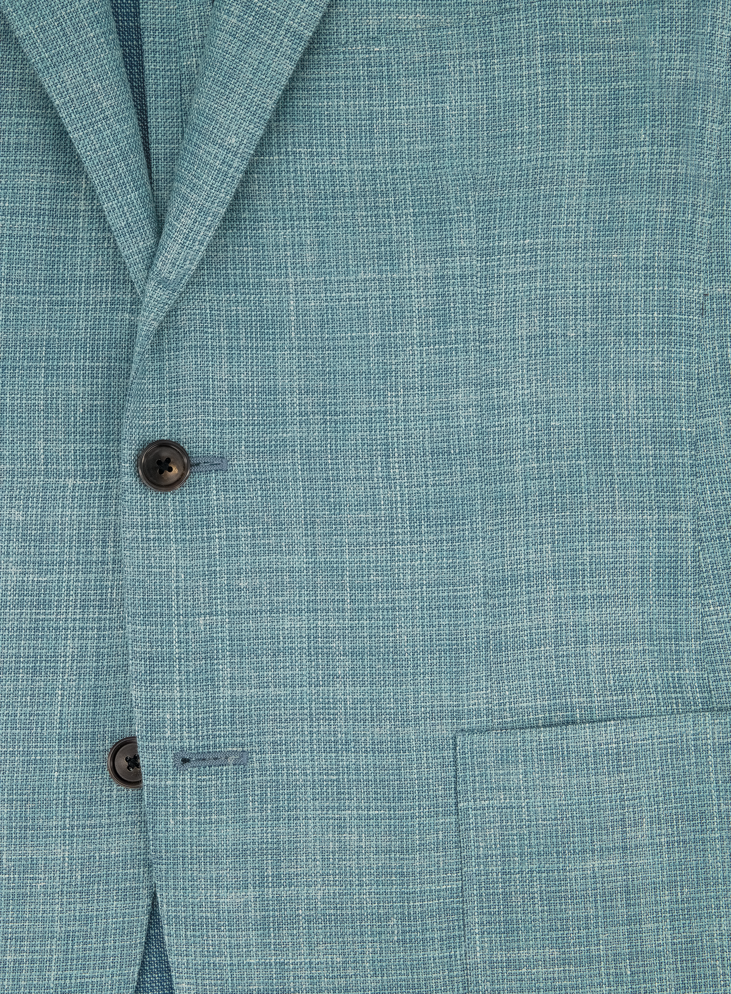 Gemêleerd jasje van wol, zijde en linnen | Aqua