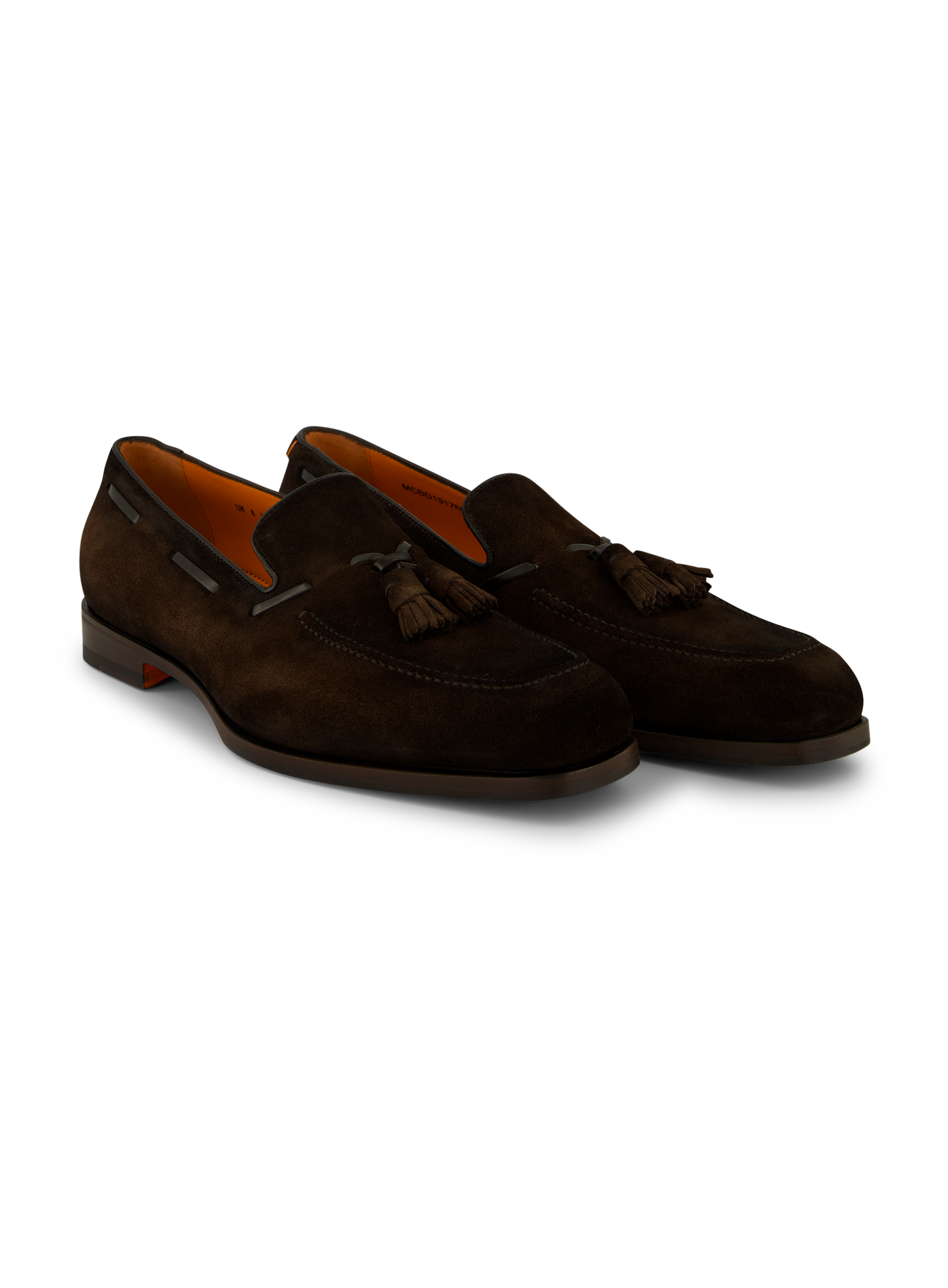 Tassel loafers van suède | D.Bruin