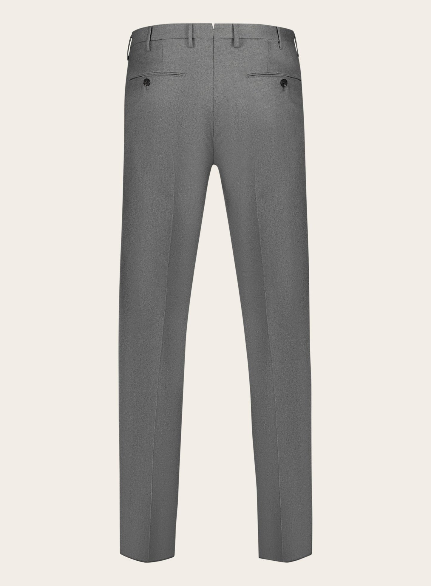 Pantalon van katoen | Grijs