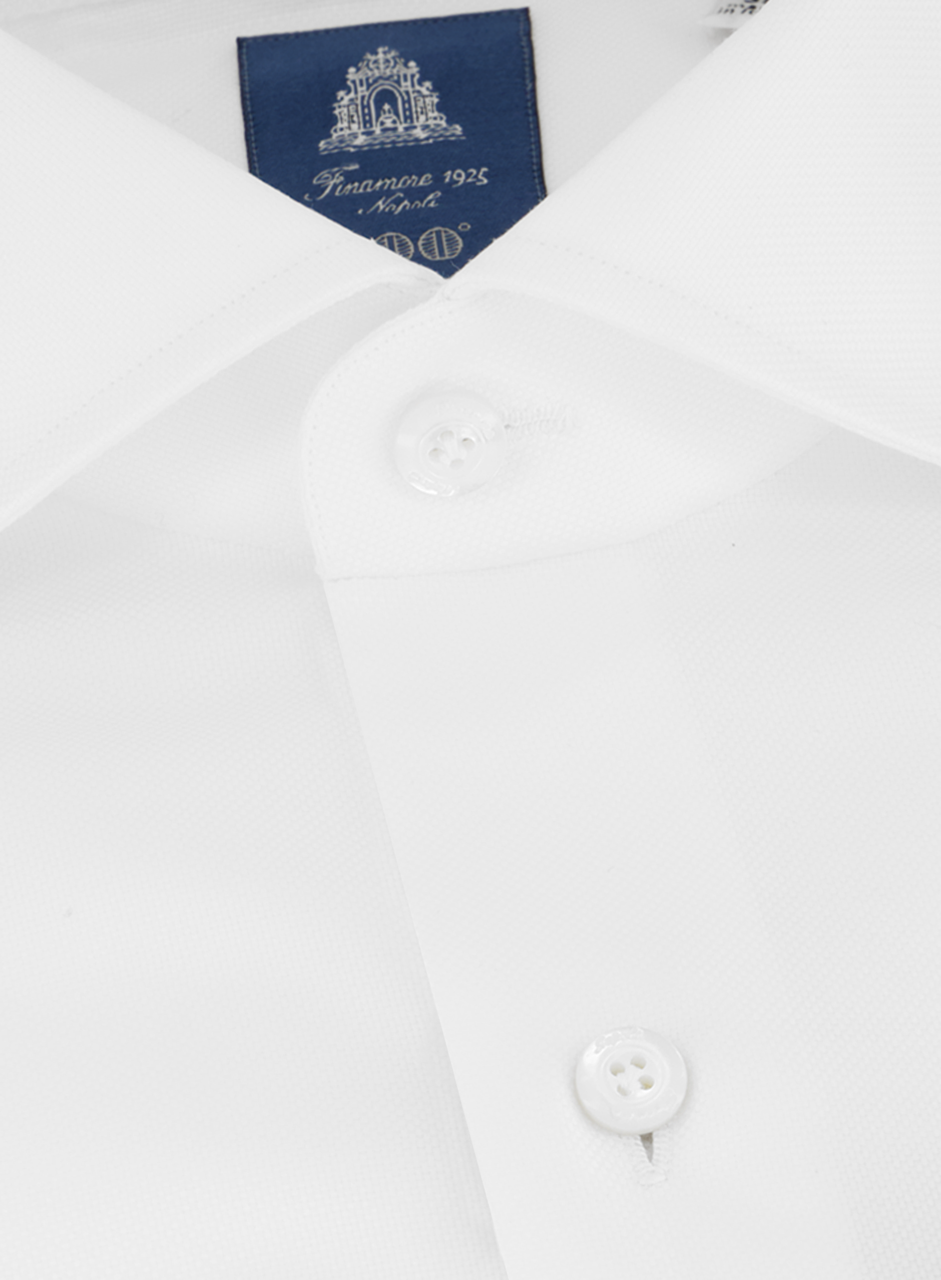 Napoli shirt van katoen | FULL_WIDTH | Wit