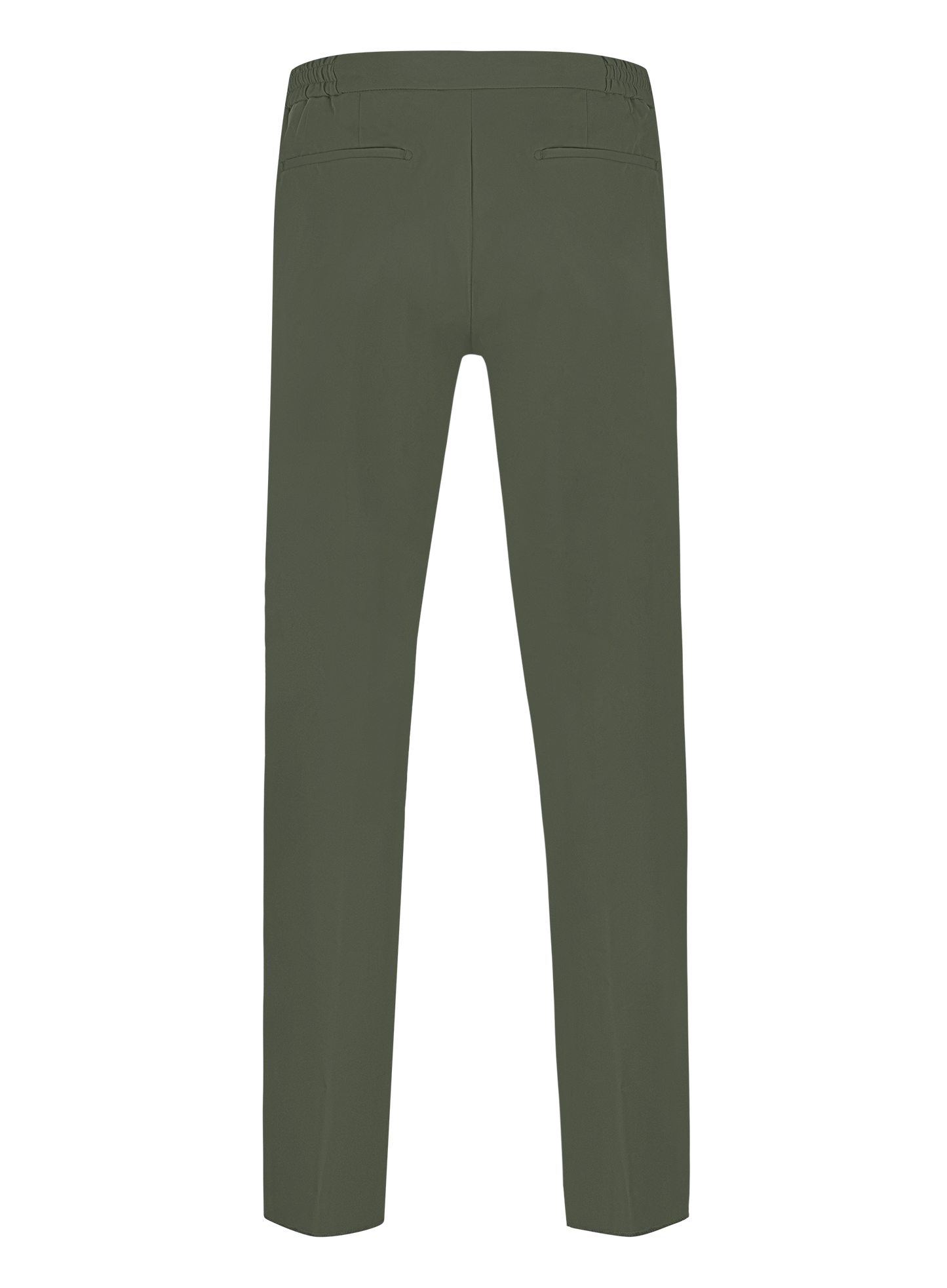 Jog pantalon met stretch | Groen