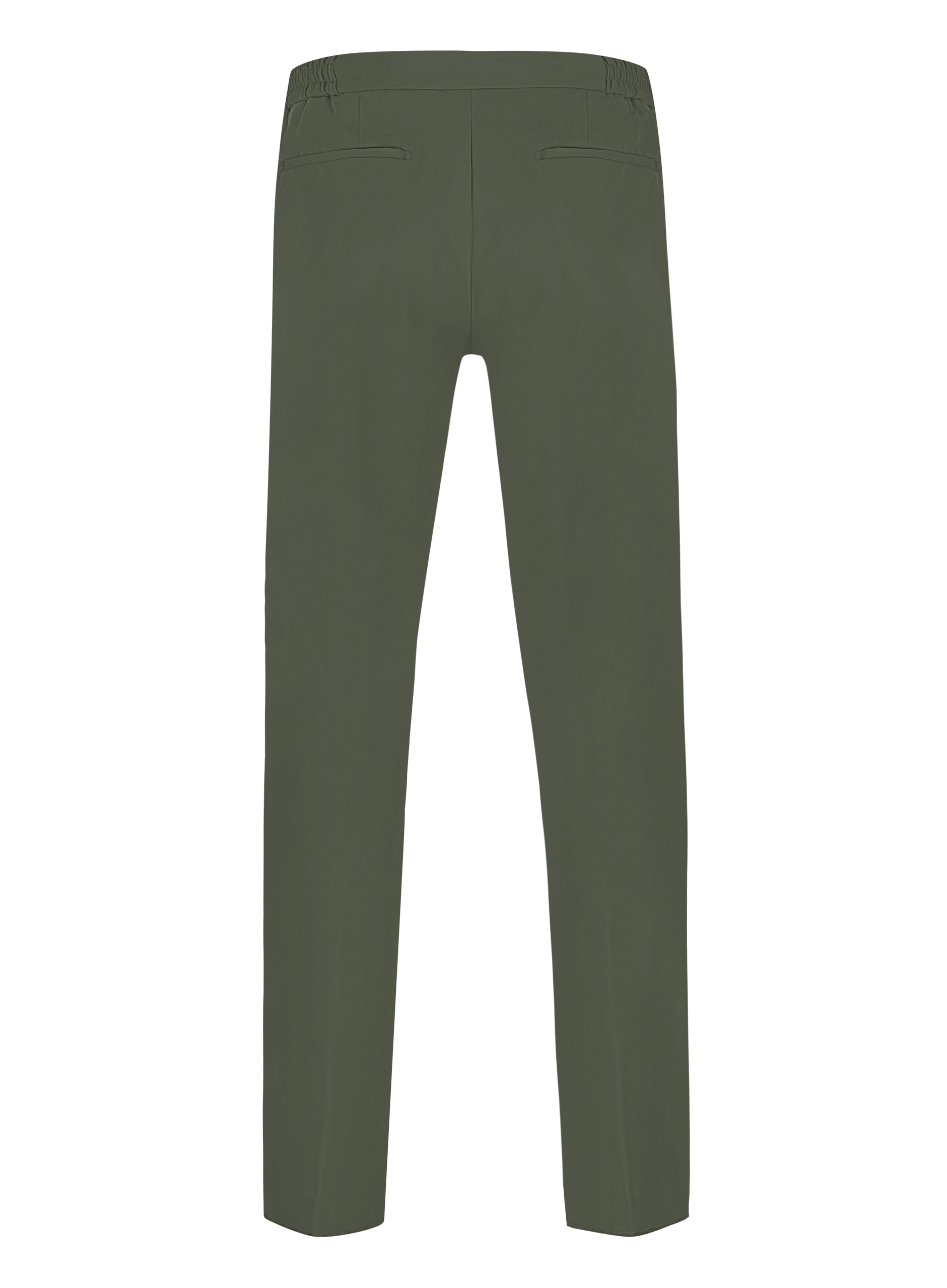 Jog pantalon met stretch | Groen