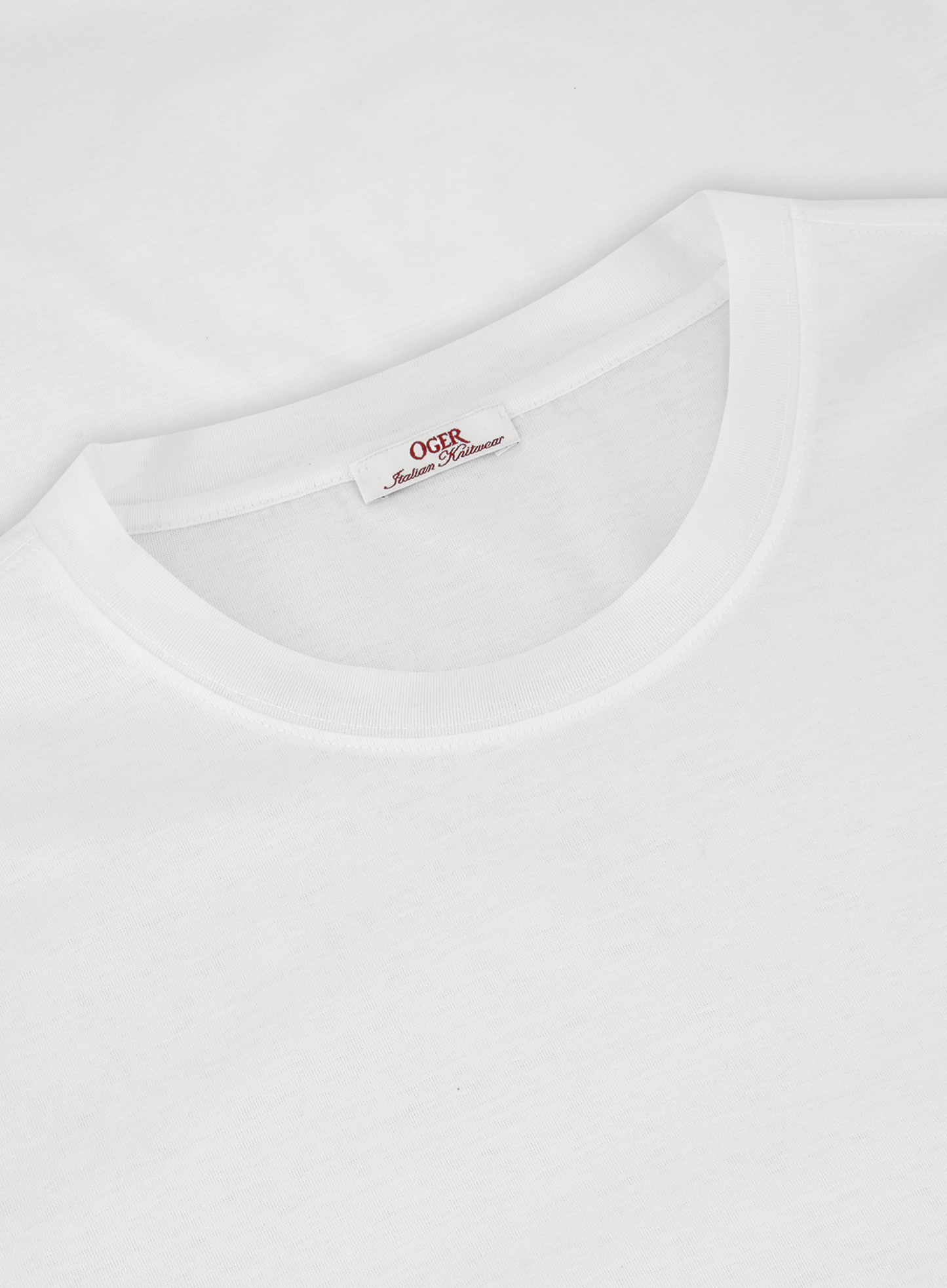 T-shirt van katoen | Wit