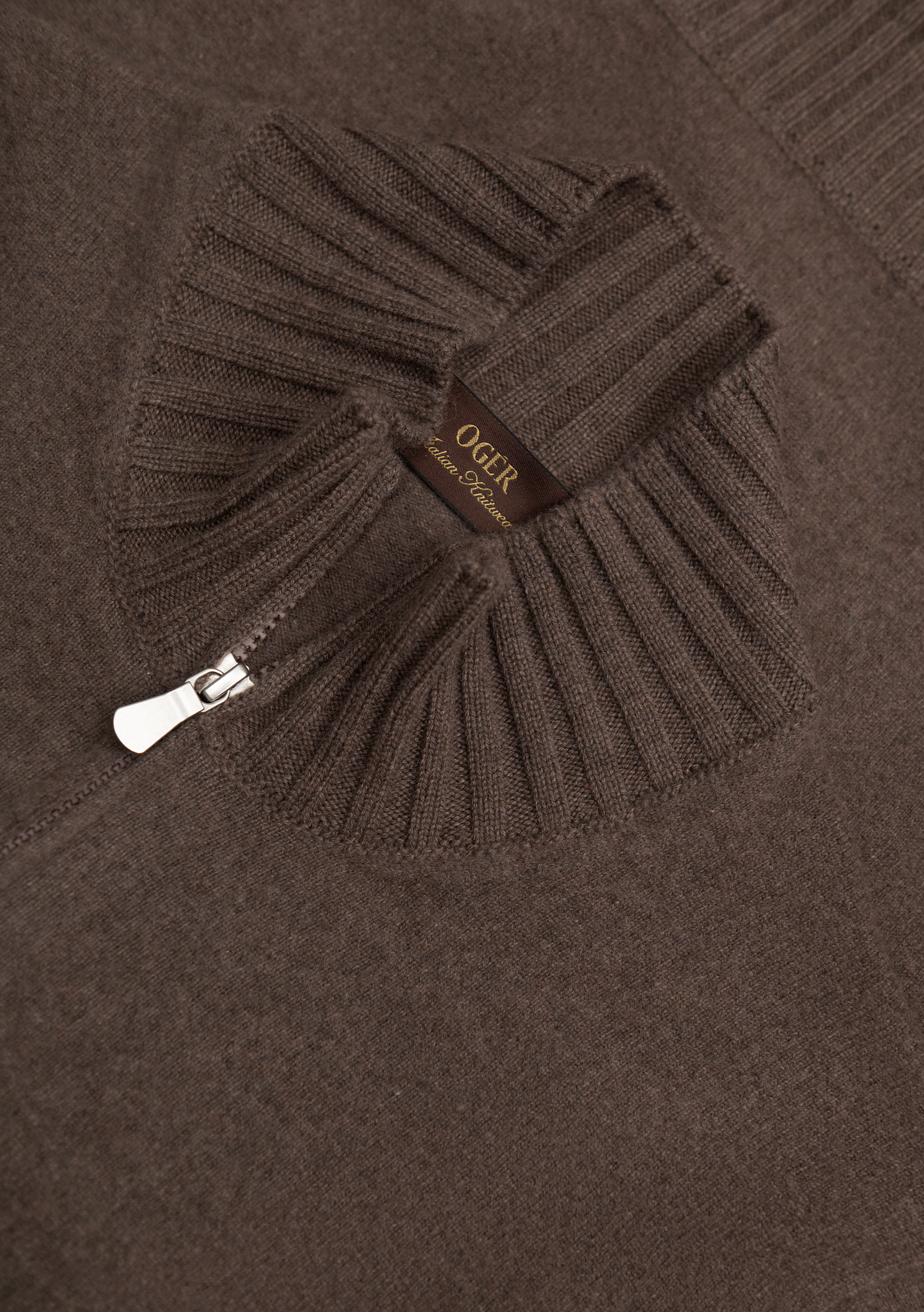 Cashmere ritsvest | FULL_WIDTH | TAUPE BRUIN