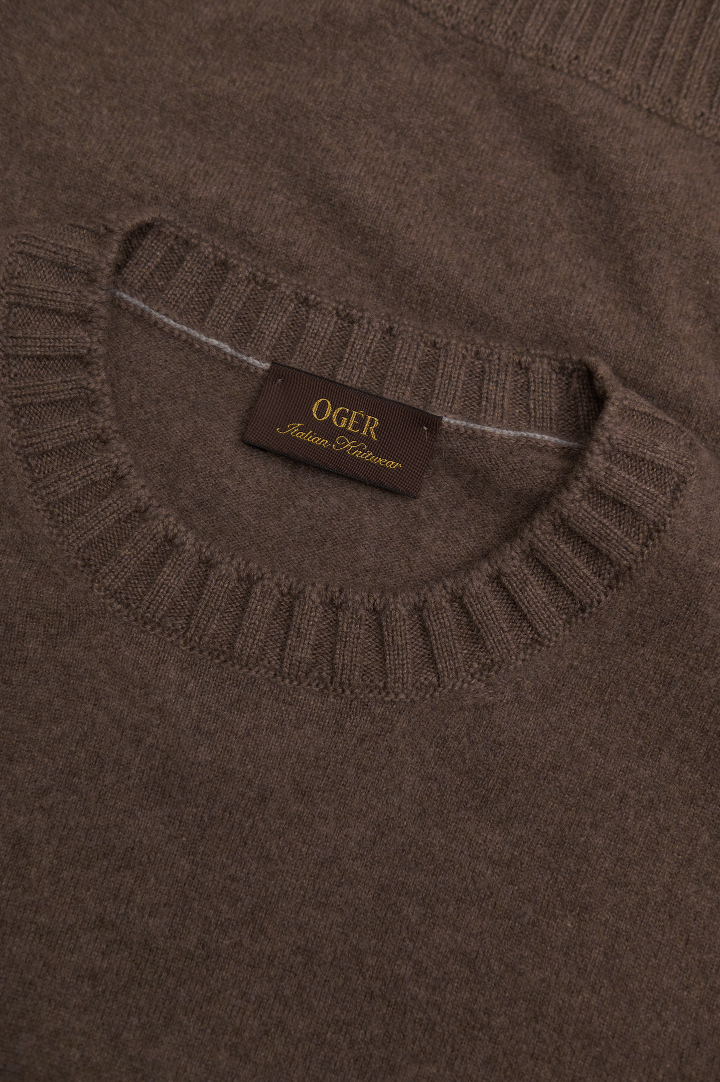 Crewneck van cashmere | FULL_WIDTH | TAUPE BRUIN