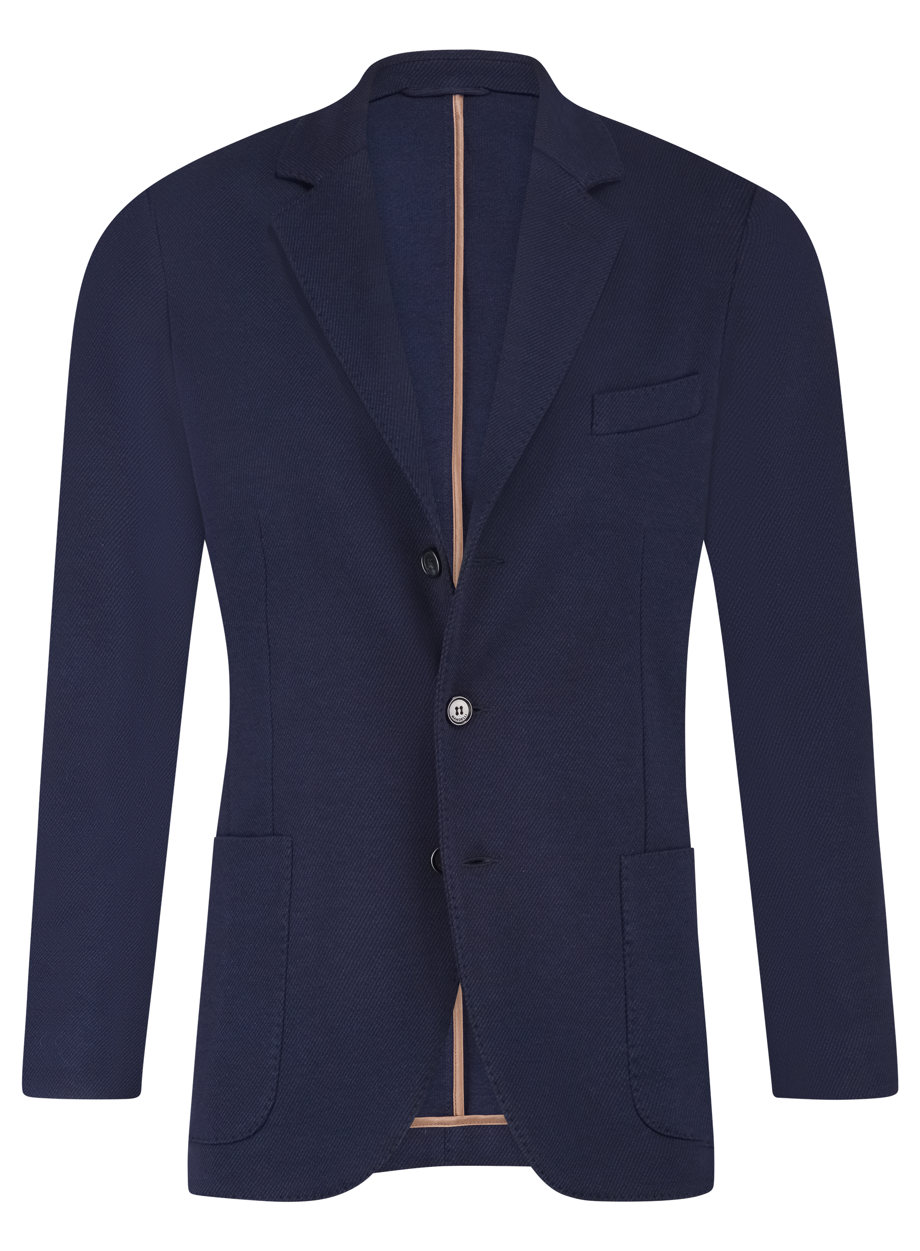 Jasje van wol en katoen | BLUE NAVY