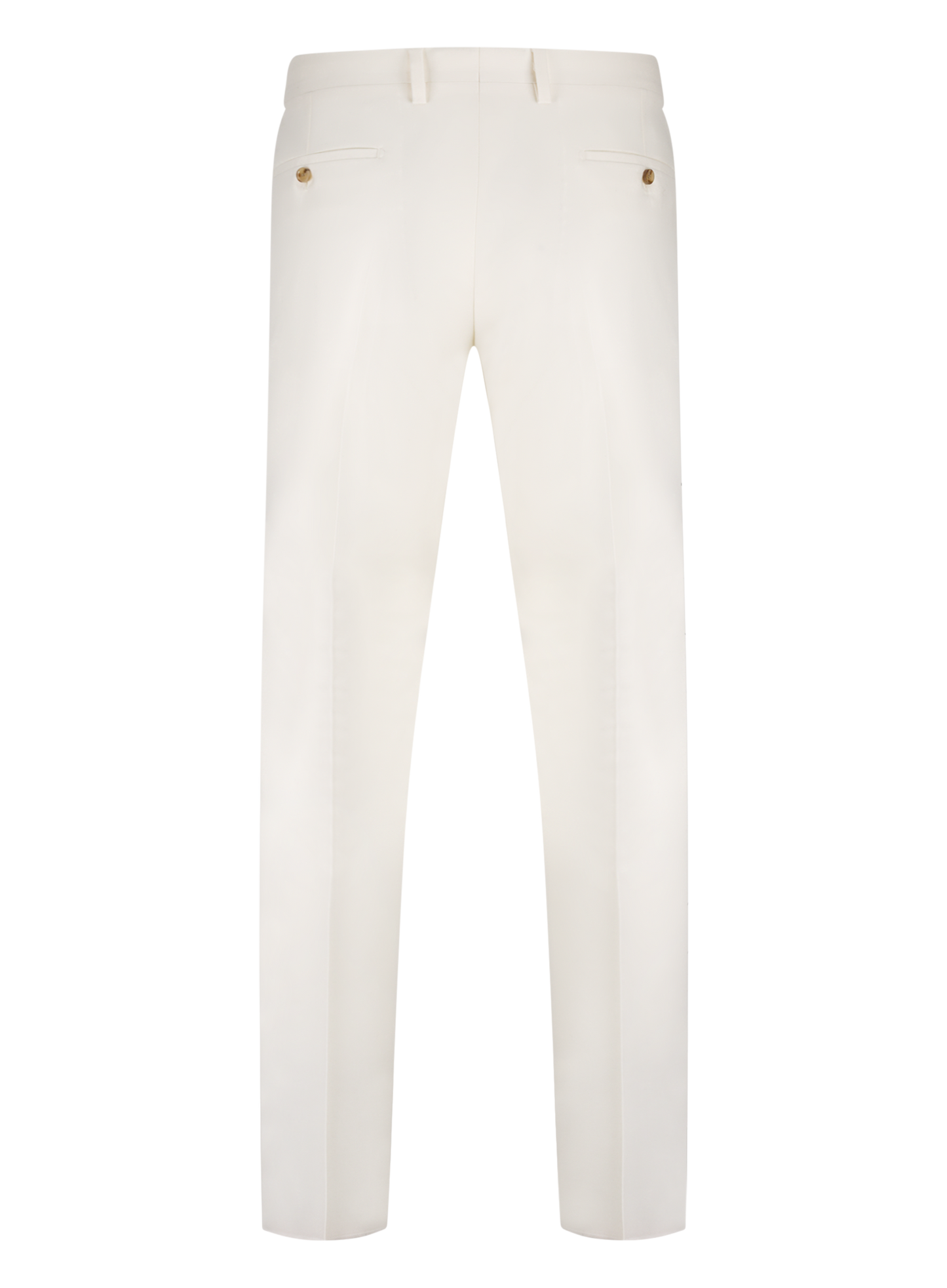 Pantalon van wol | Wit