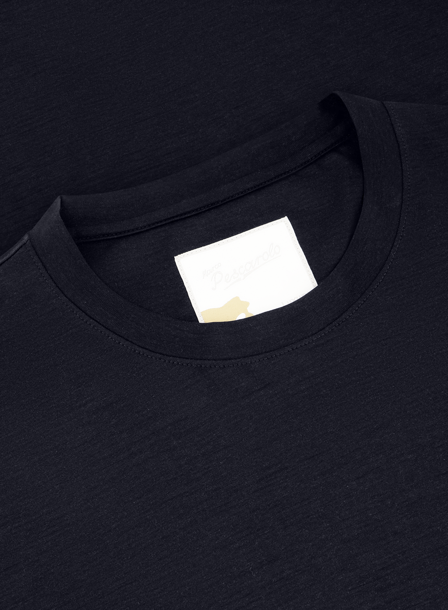 T-shirt van wol | FULL_WIDTH | BLUE NAVY