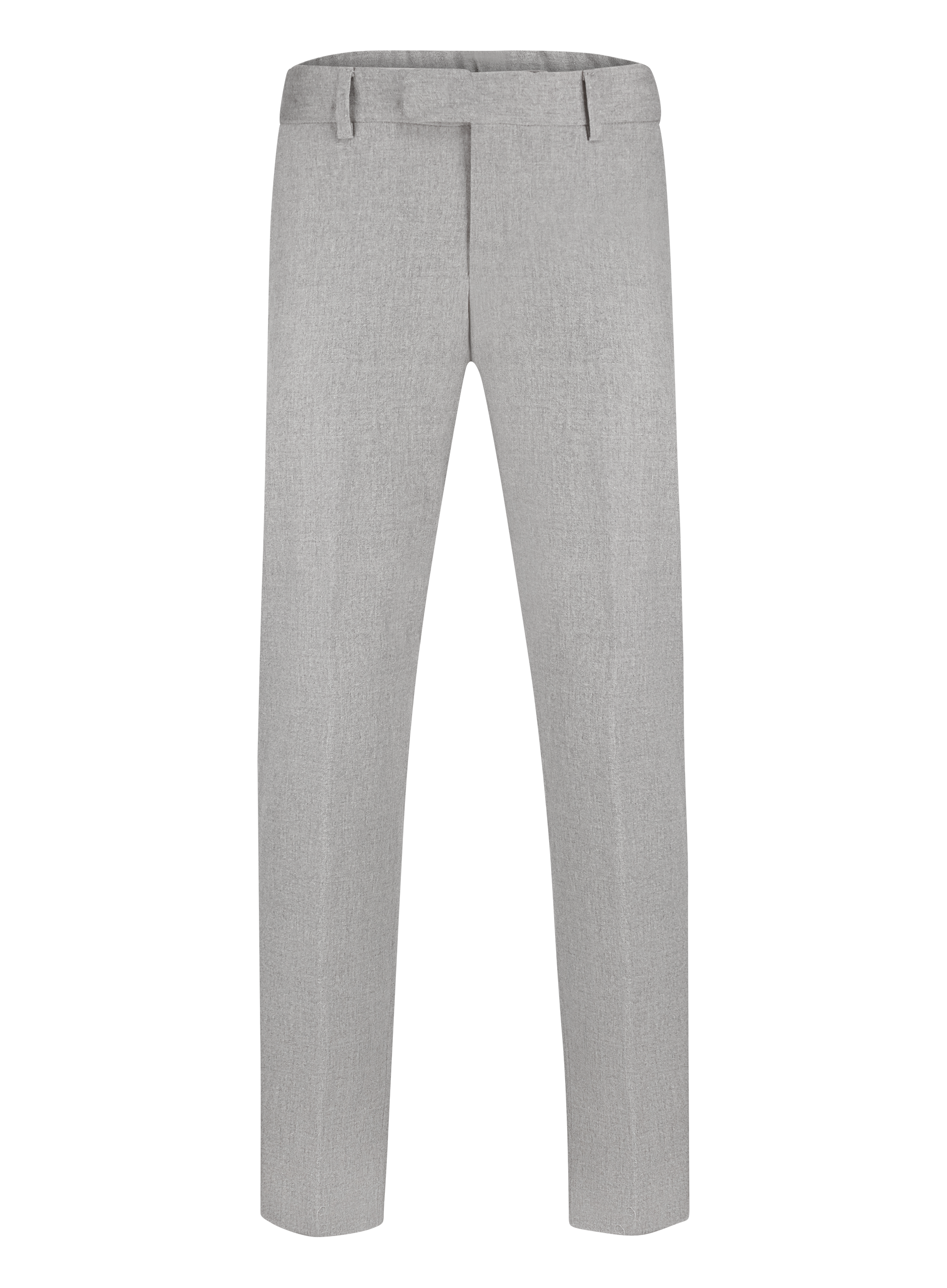 Pantalon van virgin wol en cashmere | L.Grijs