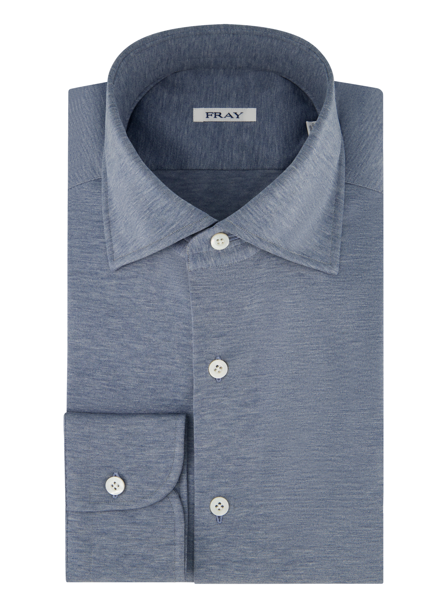 Gabriel shirt van katoen | BLAUW MELEE