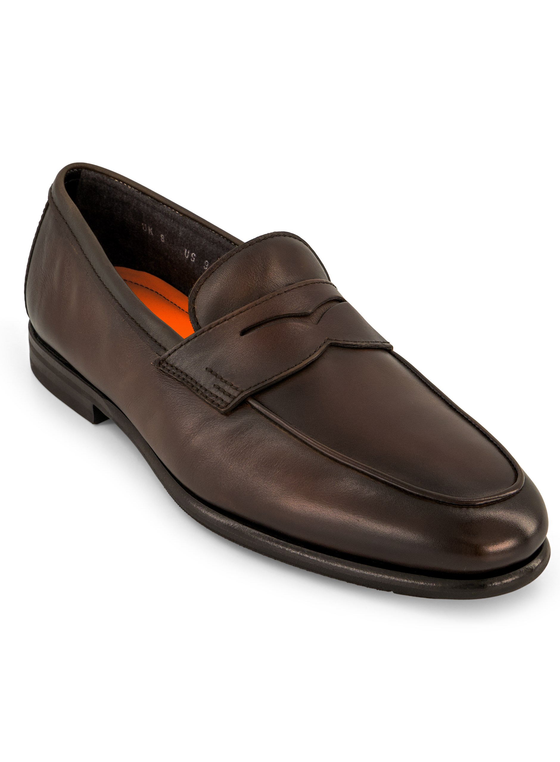Penny loafers van leer | D.Bruin