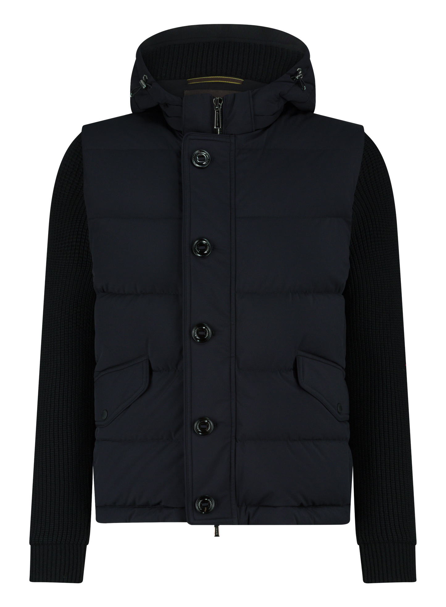 Gewatteerd jack met capuchon | BLUE NAVY