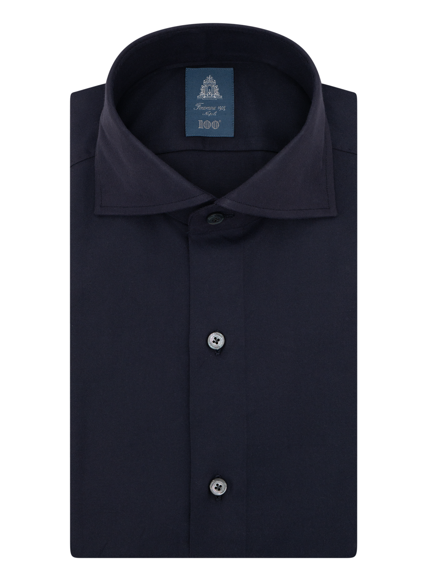 Napoli shirt van katoen | BLUE NAVY