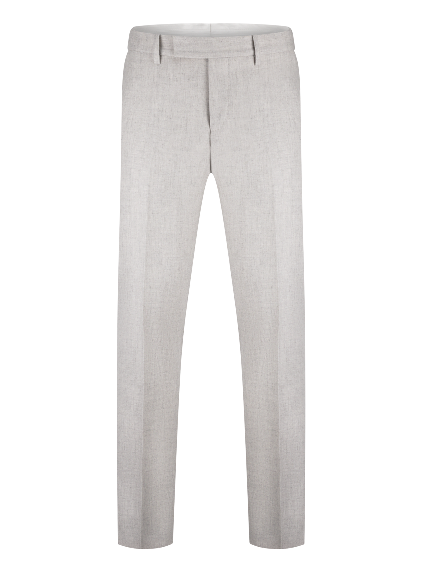 Pantalon van wol en cashmere | L.Grijs