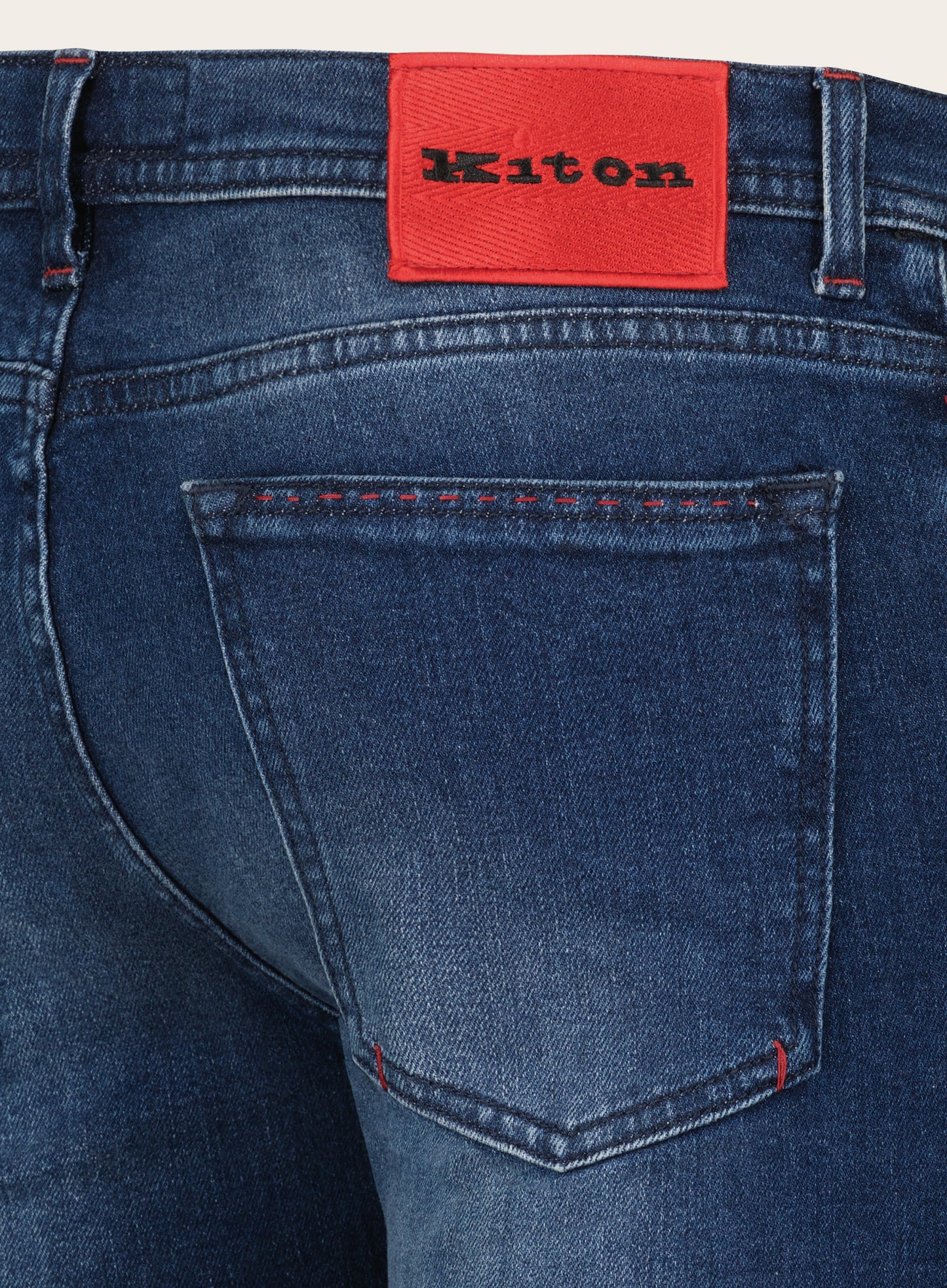 Slim-fit 5-pocket jeans | Blauw