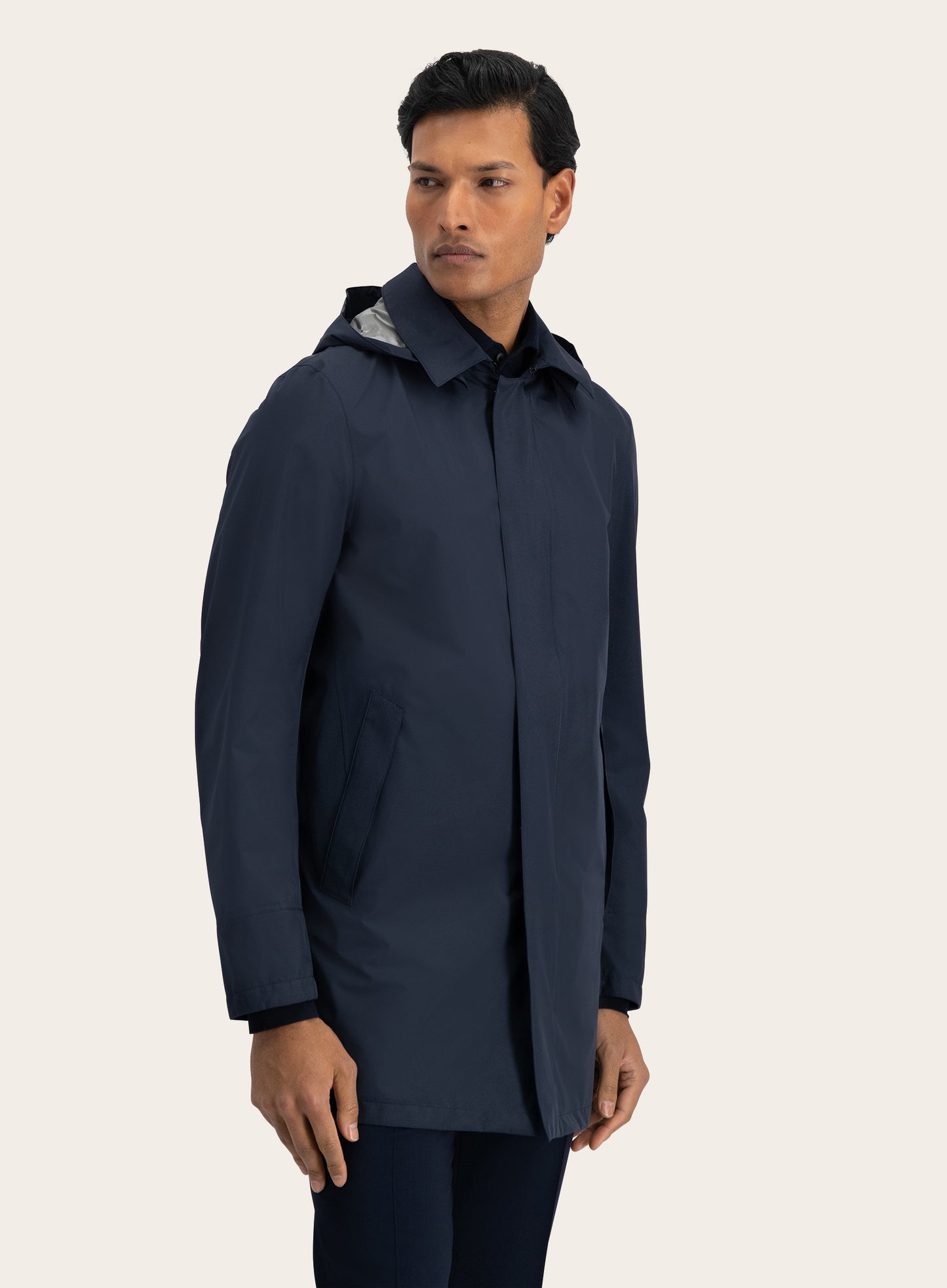 Waterafstotende jas | BLUE NAVY