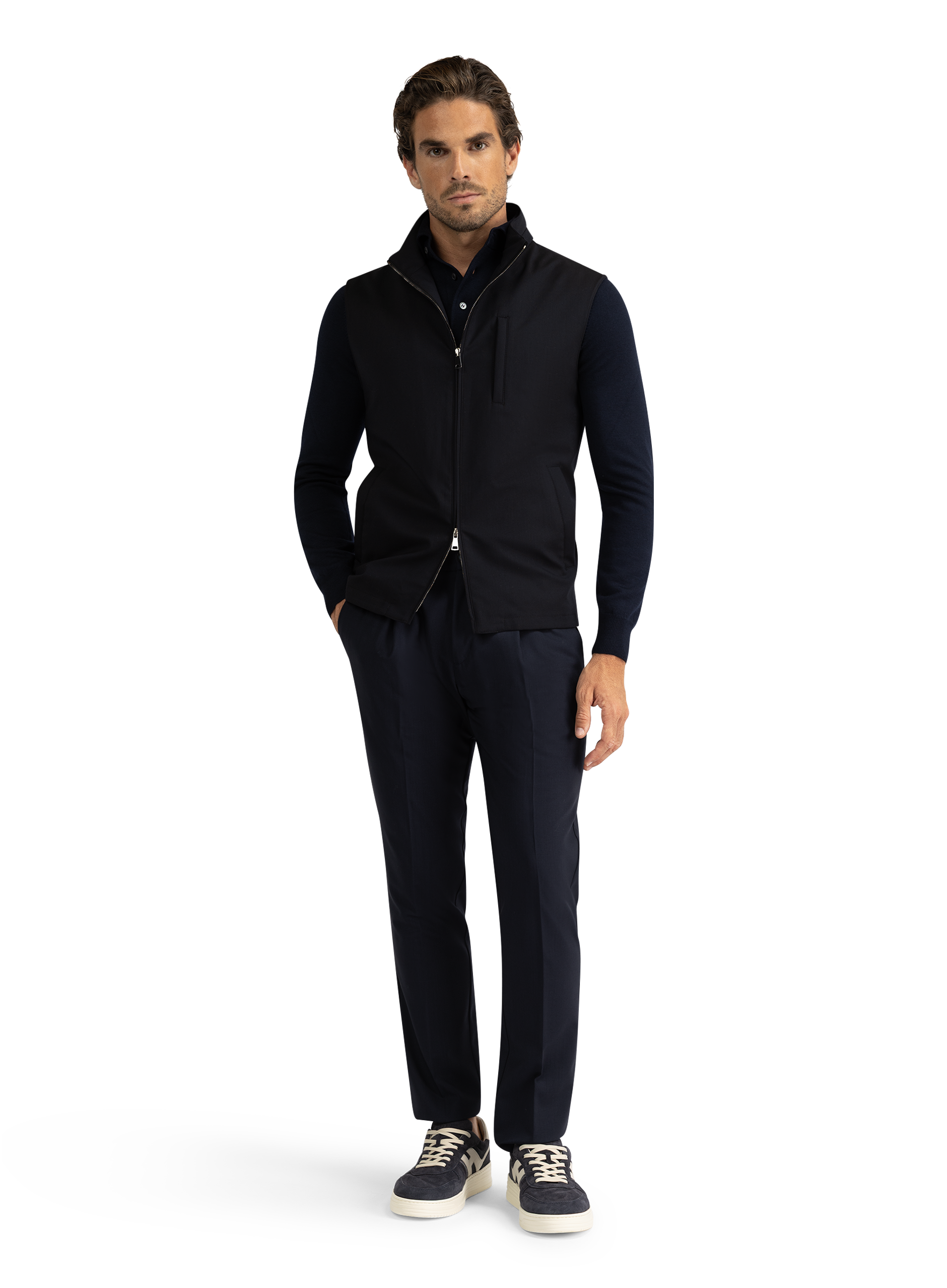 Waterafstotende Bodywarmer | BLUE NAVY