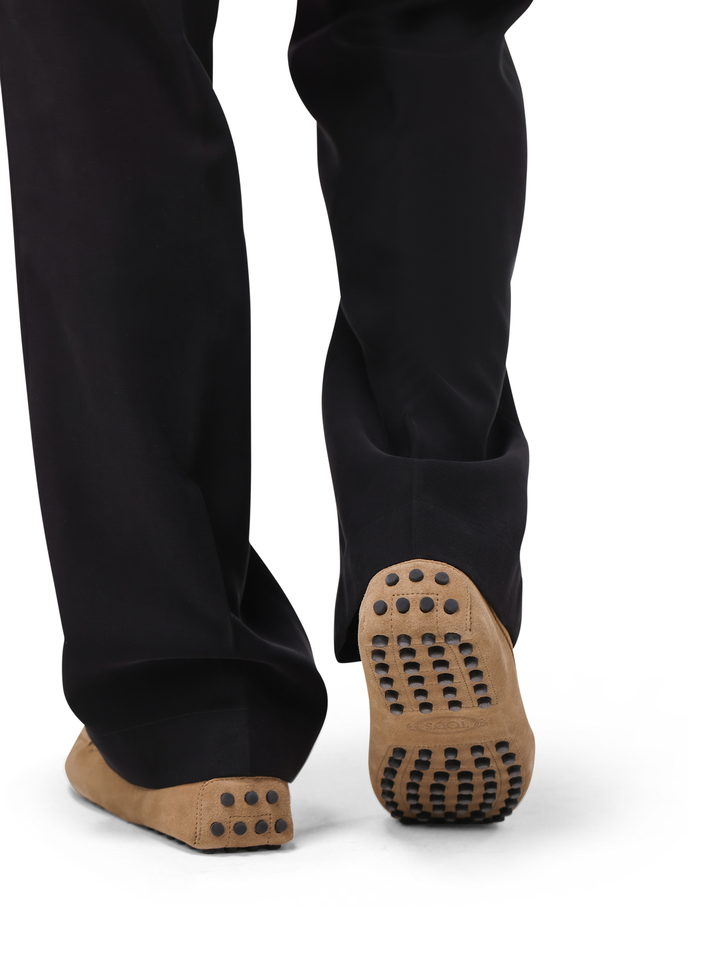 Gommino loafers van suède | FULL_WIDTH | Beige