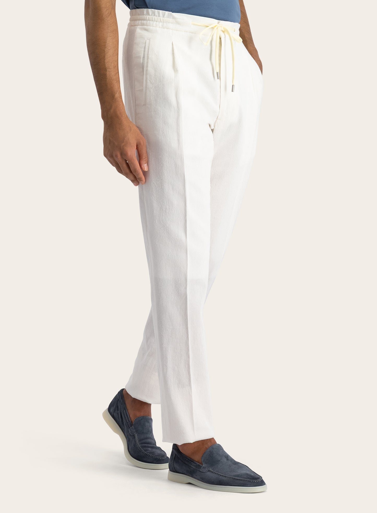 Loafers van suède