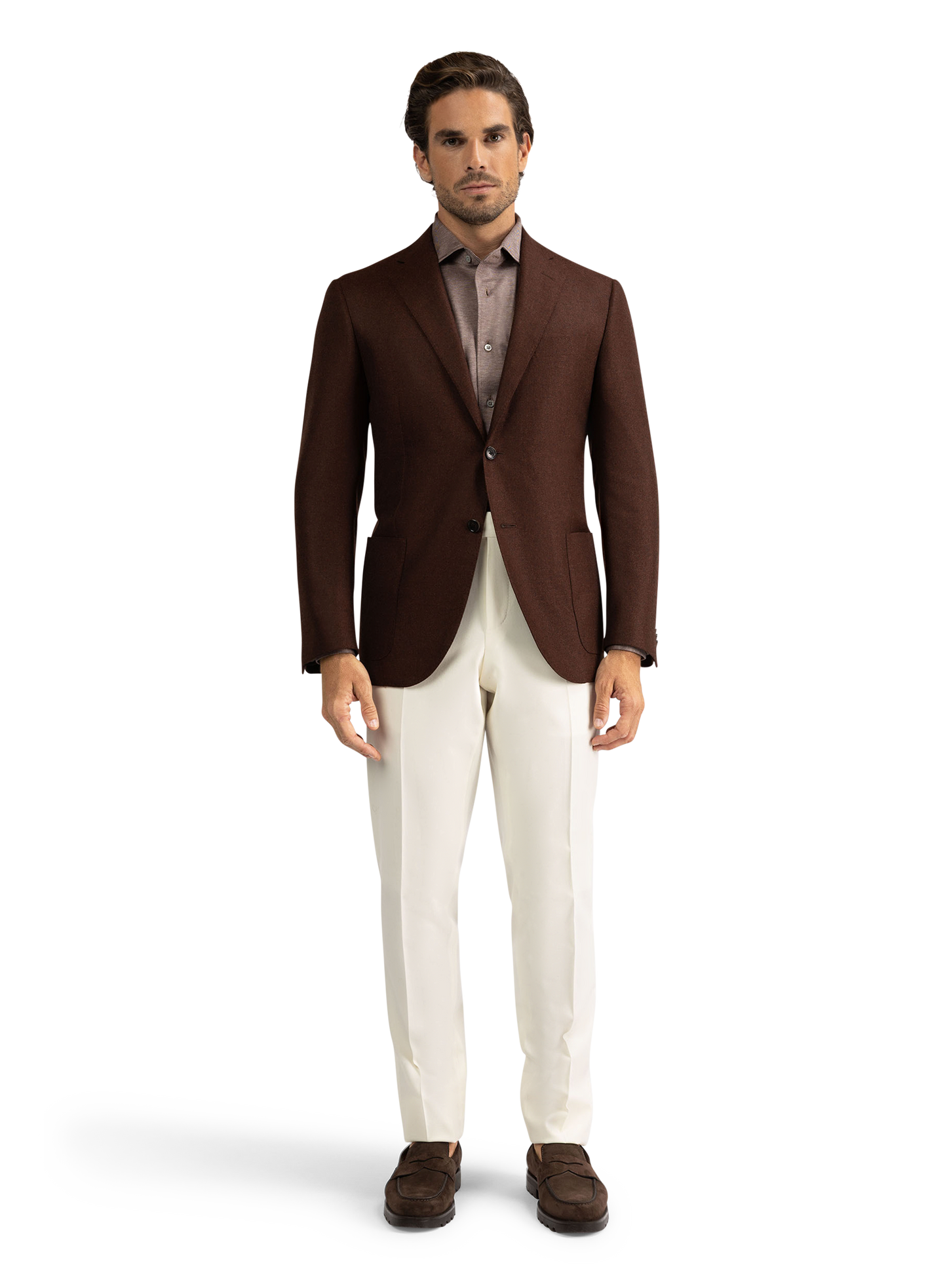 Jasje van wol en cashmere | Bordeaux