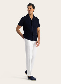 Howel shirt van badstof | BLUE NAVY