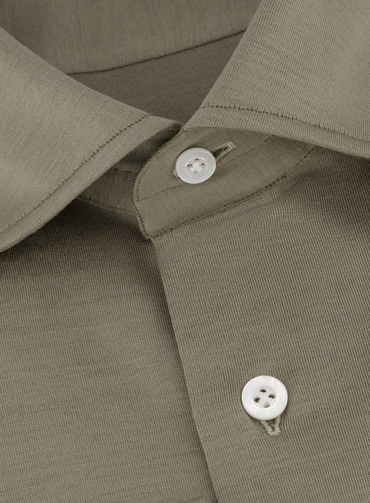 Gabriel shirt van katoen | Beige-Bruin