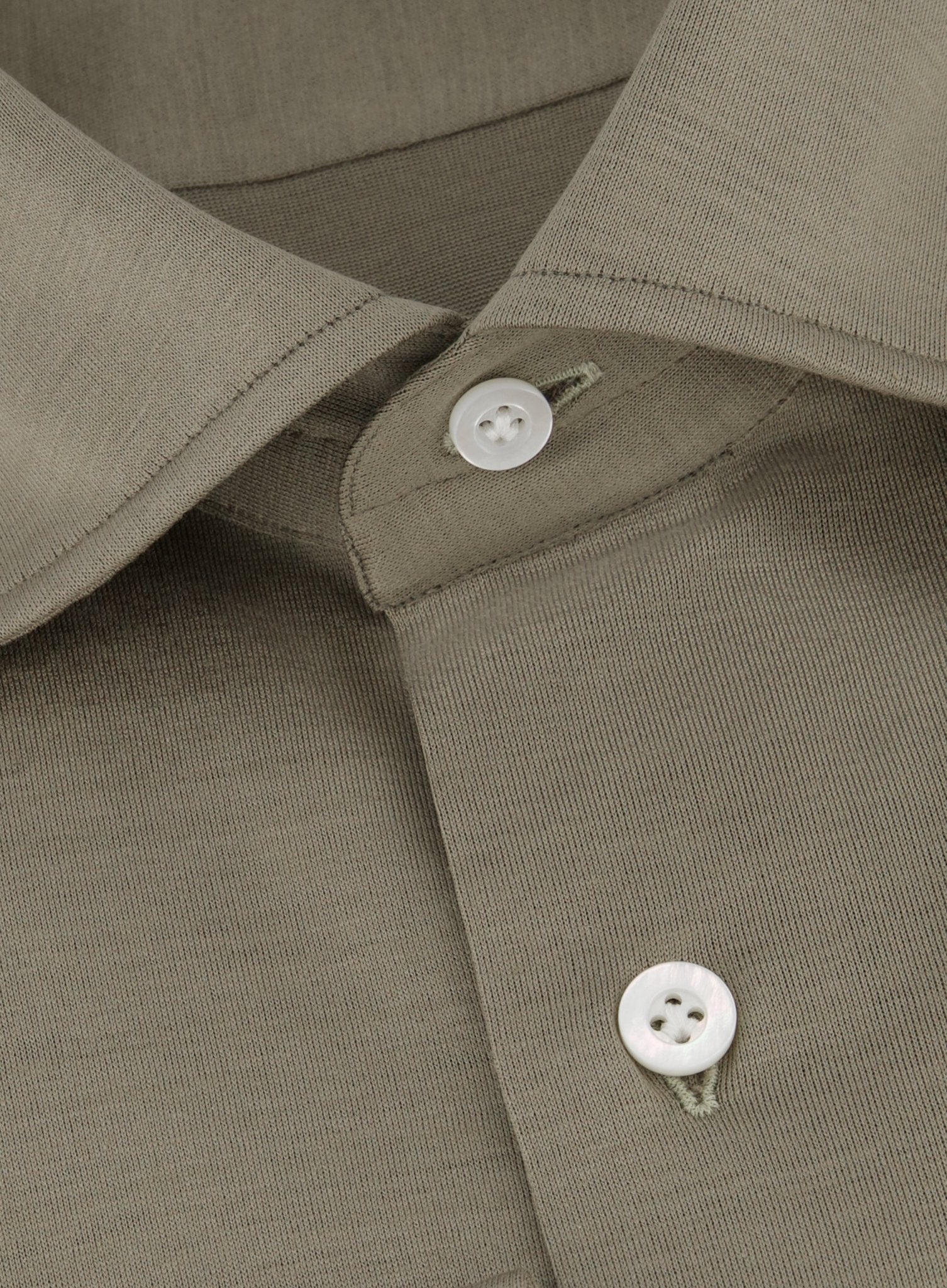 Gabriel shirt van katoen | Beige-Bruin