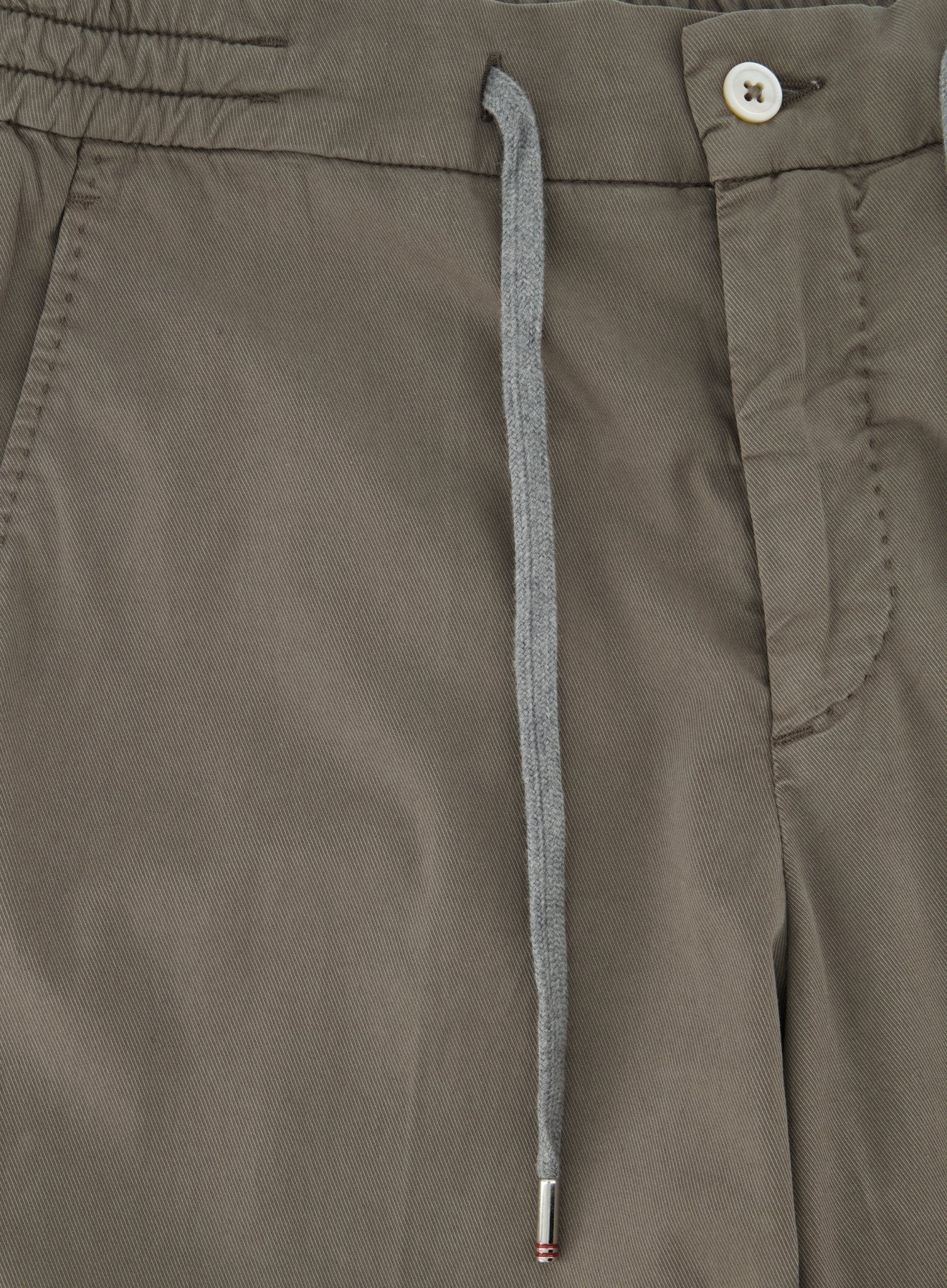 Caracciolo pantalon van katoen | TAUPE