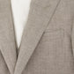 Three-piece suit of wool and linen