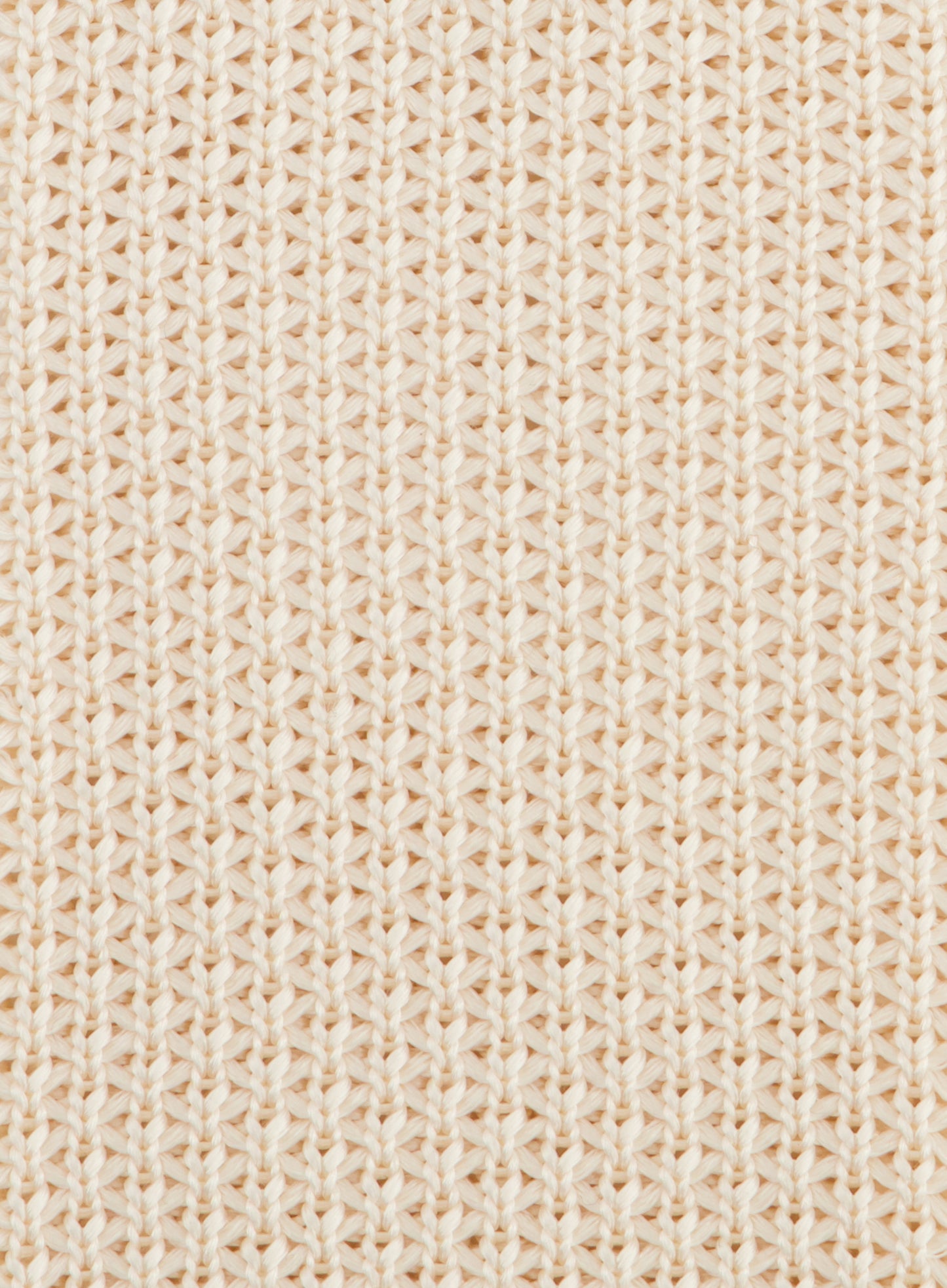 Knitted stropdas | Beige