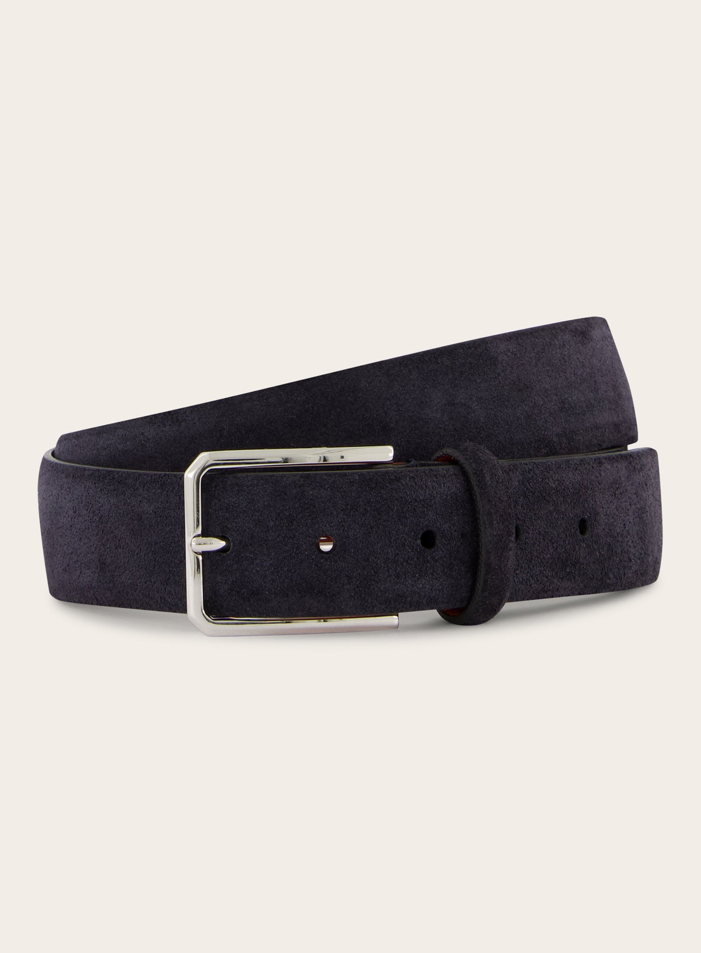 Suède riem | Blauw