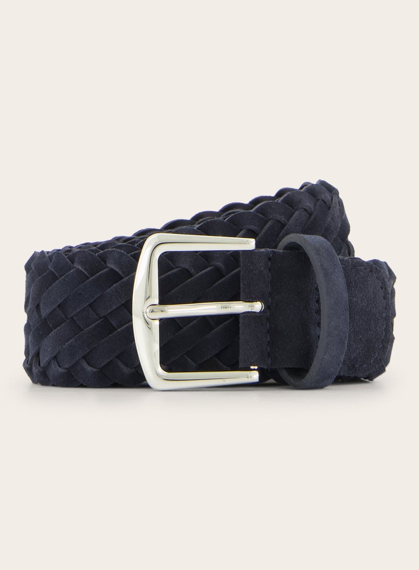 Suède riem | BLUE NAVY