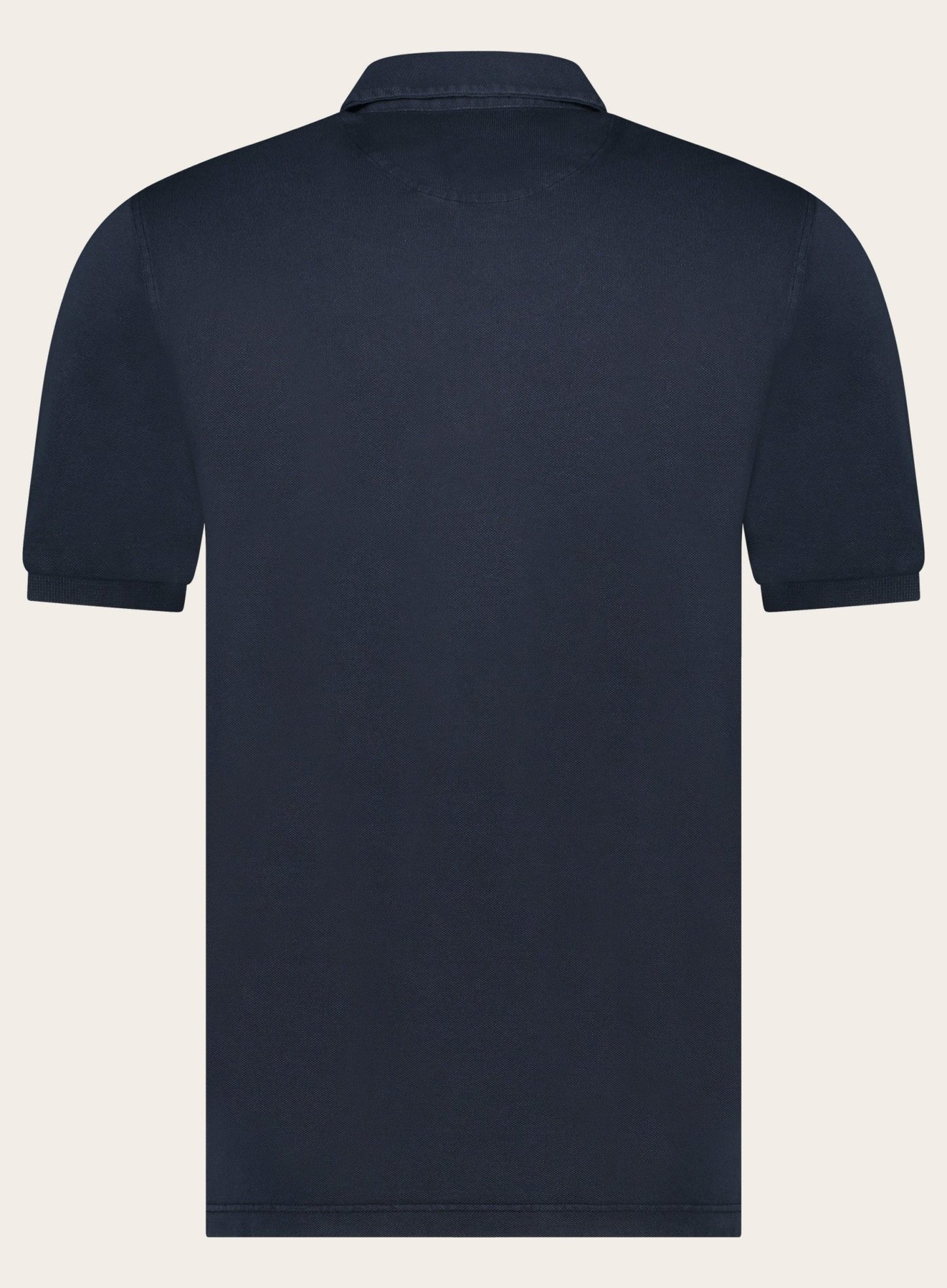 Polo met korte mouwen van katoen | BLUE NAVY