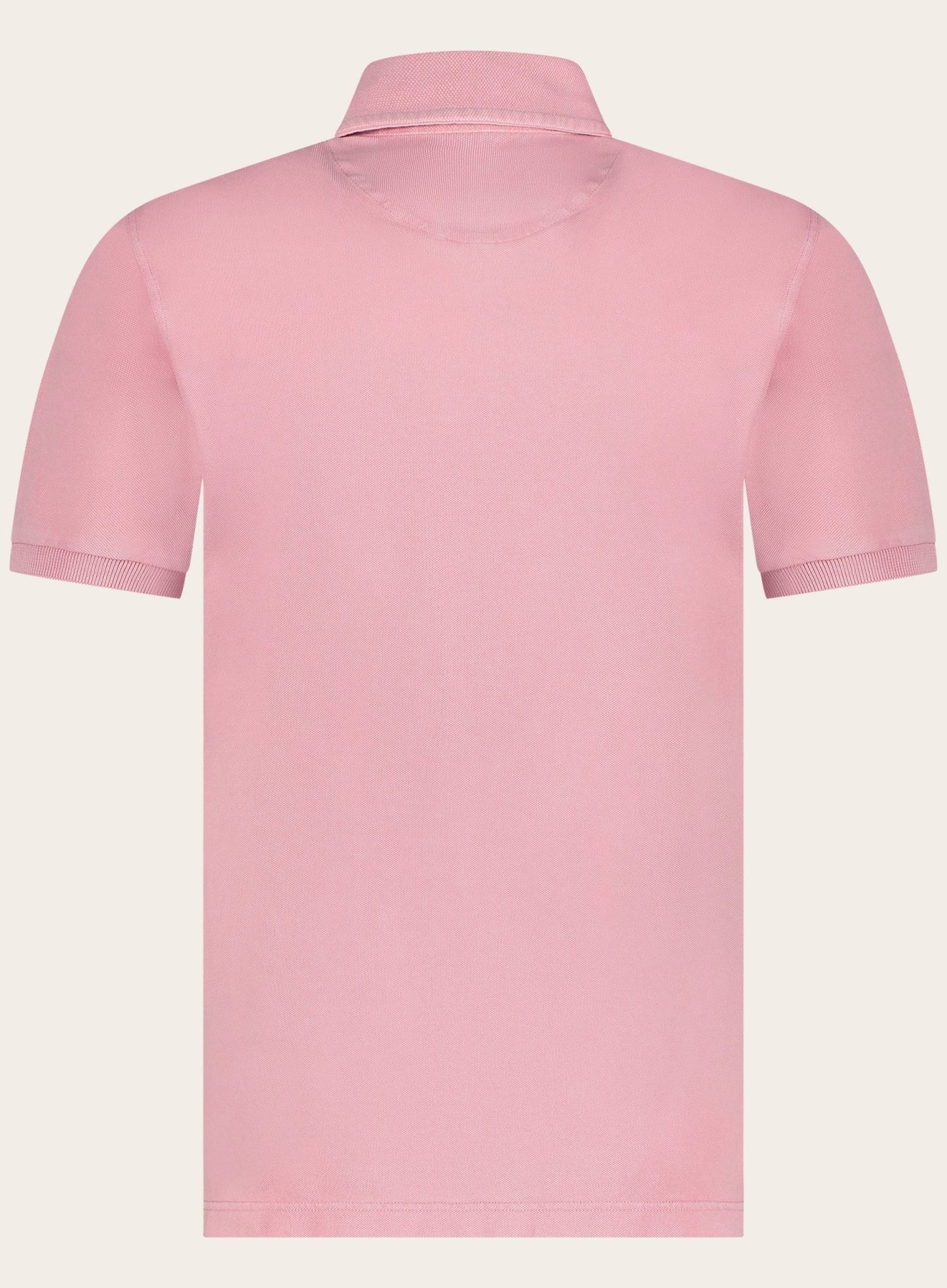 Polo met korte mouwen van katoen | Roze