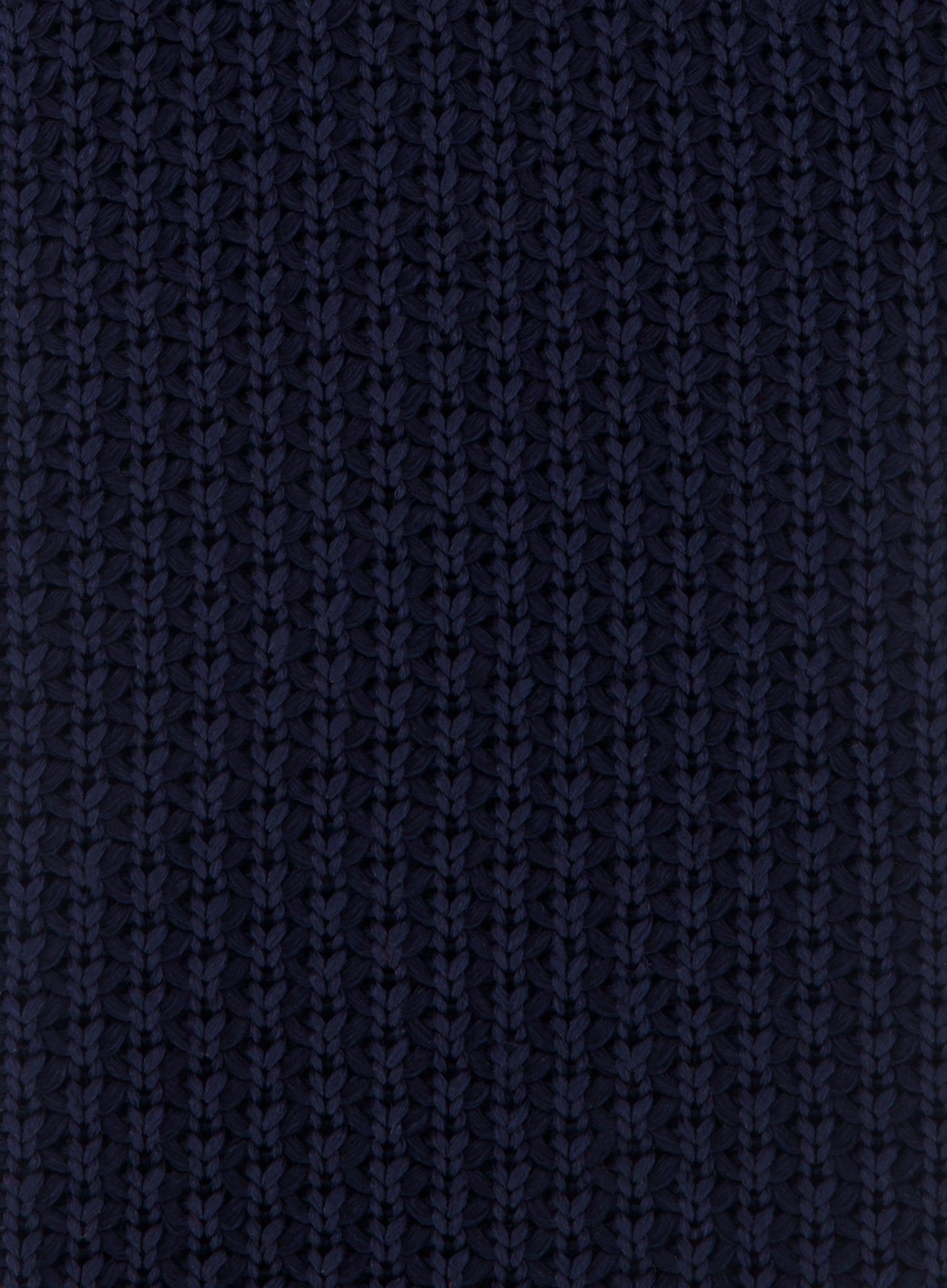 Knitted stropdas | BLUE NAVY