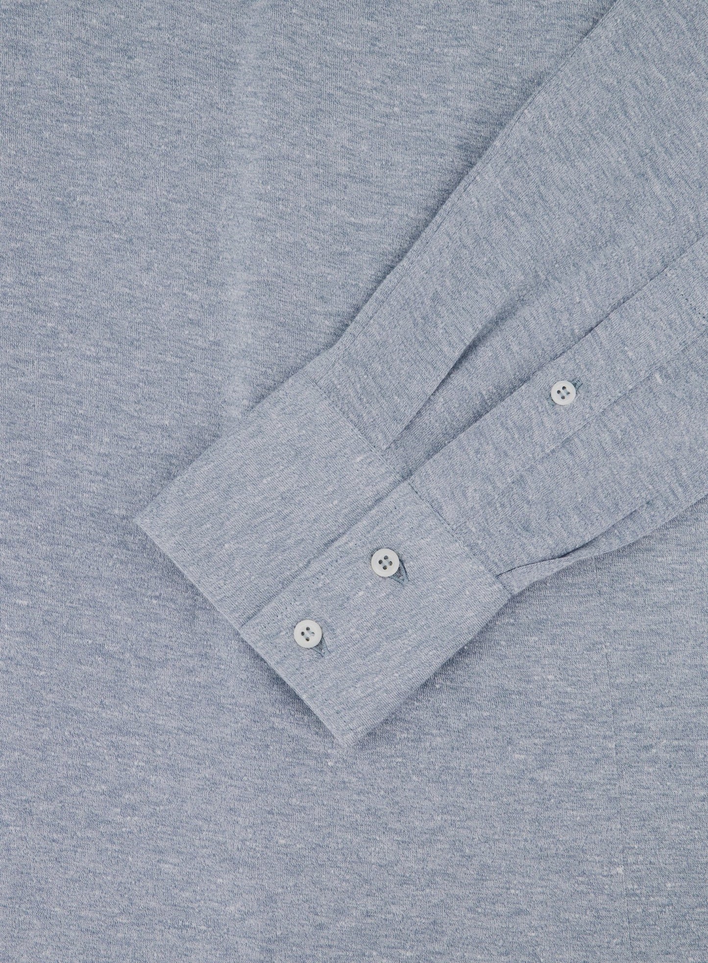 Shirt van linnen en katoen | L.Blauw