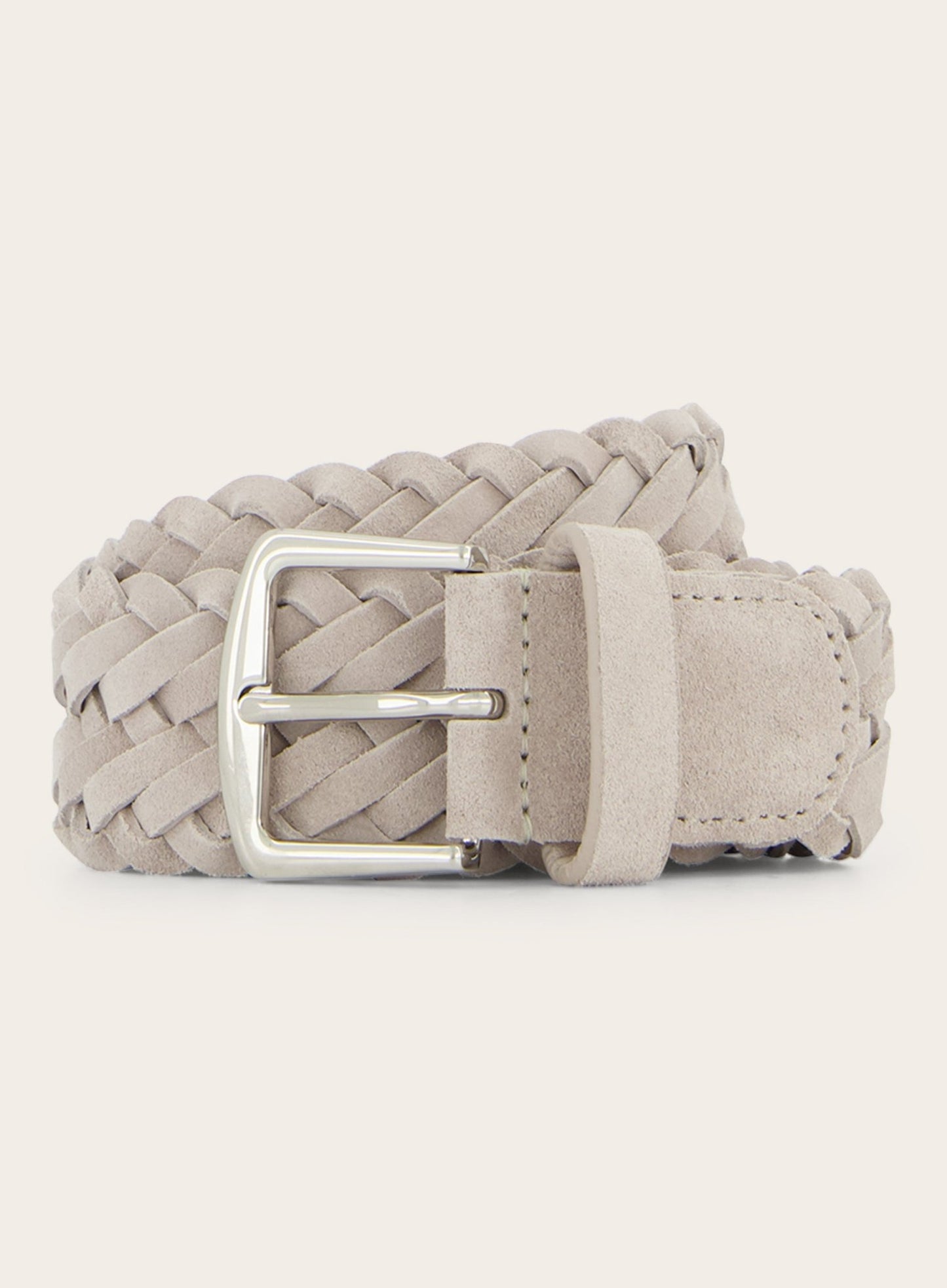 Suède riem | Beige